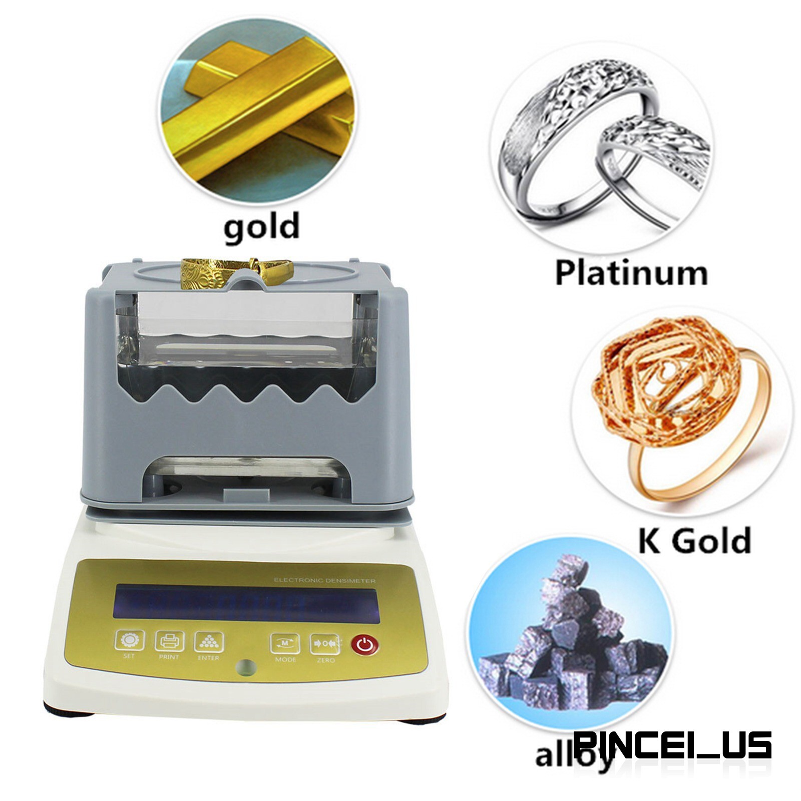 Gold Purity Tester Machine For Jewelry Industry Bank Pawn Metal Research Lab