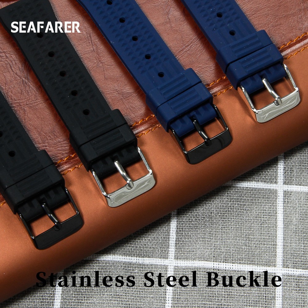 For Seiko Diver SRP777J1 Quality Waterproof Silicone Watch Band Strap 20 22mm