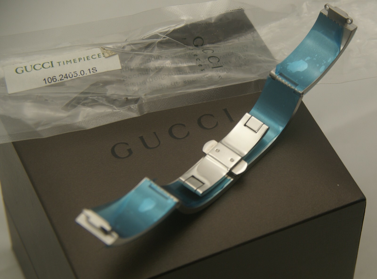 NIB Gucci Stainless Steel Replacement Bracelet – 2400s – Mini – Reg & Small Size