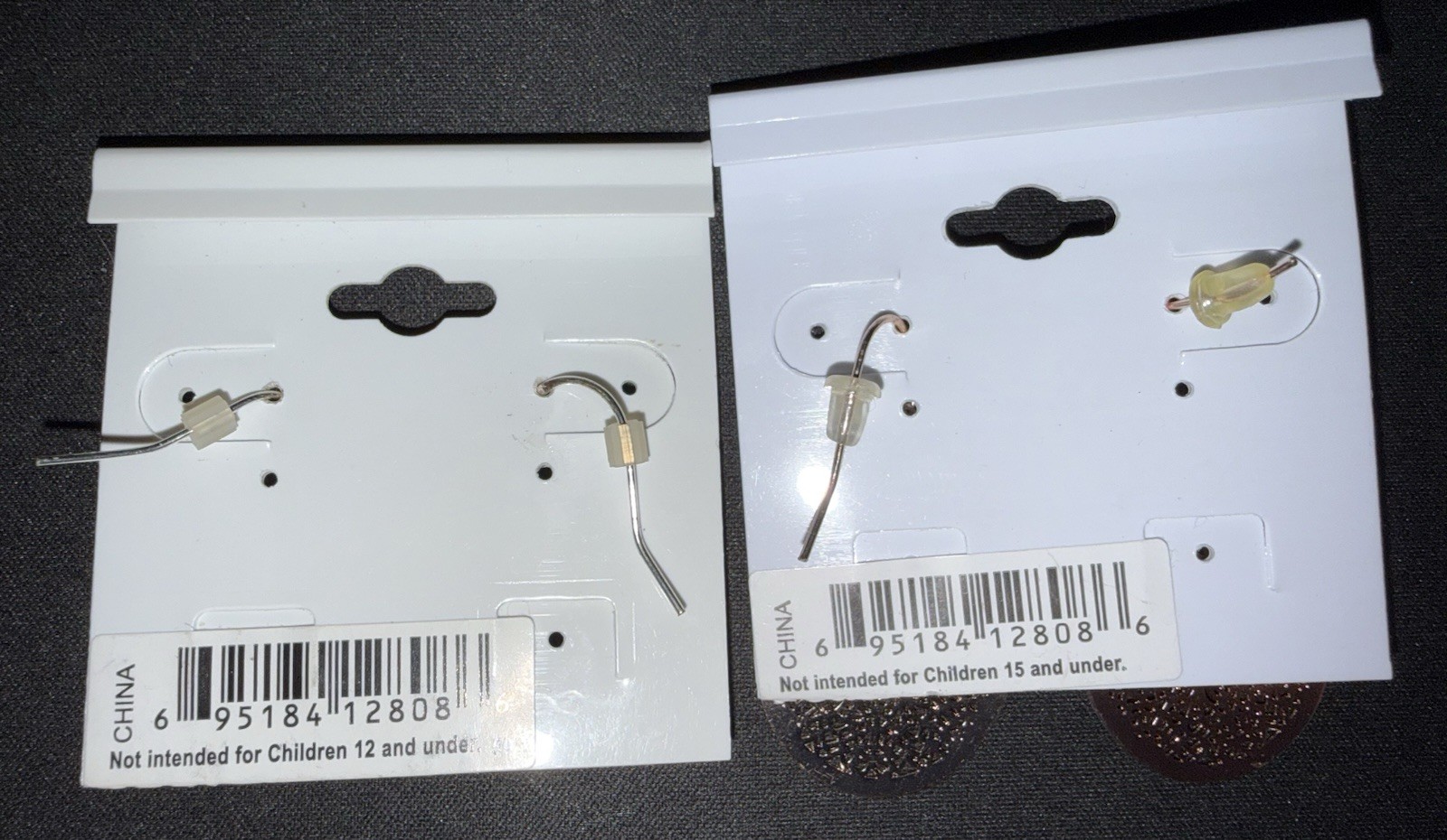 Main Street Hypoallergenic Dangly Earrings 2 Sets New In Package