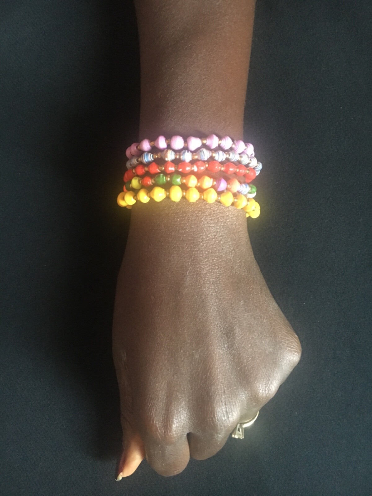 Authentic handmade Ugandan bracelets