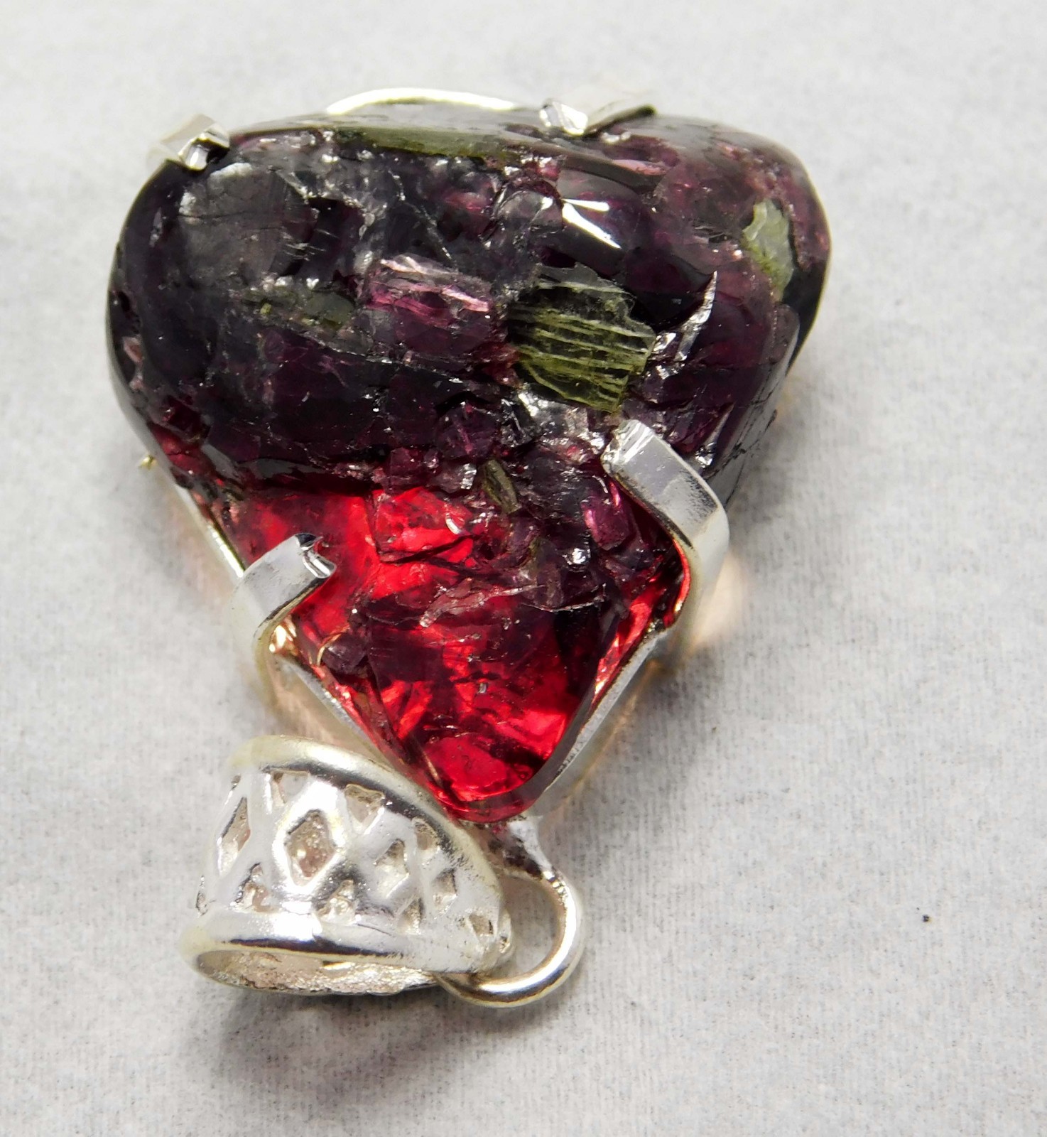 81.70 Ct Certified Natural PAINITE 925 Solid Silver Pendant Gemstone