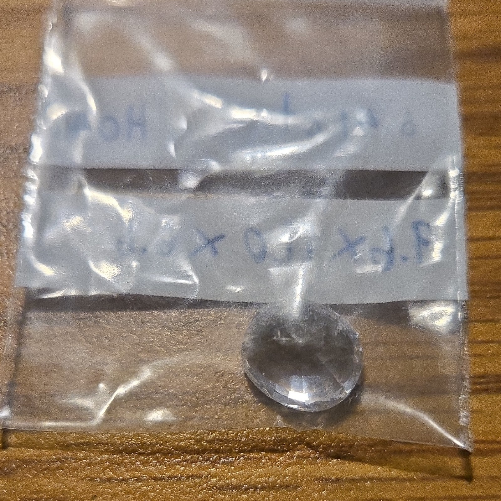 Oval Cut Transparent White Clear Stone Loose Gem 11×9.6×6.6mm 1pc H048