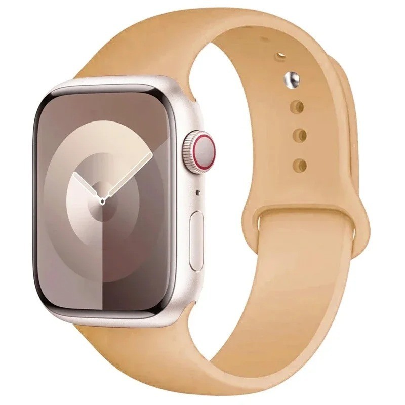 Silicone Narrow Sport Band for Apple Watch Series 11, 10, 9, 8, 7, 6, 5 SE