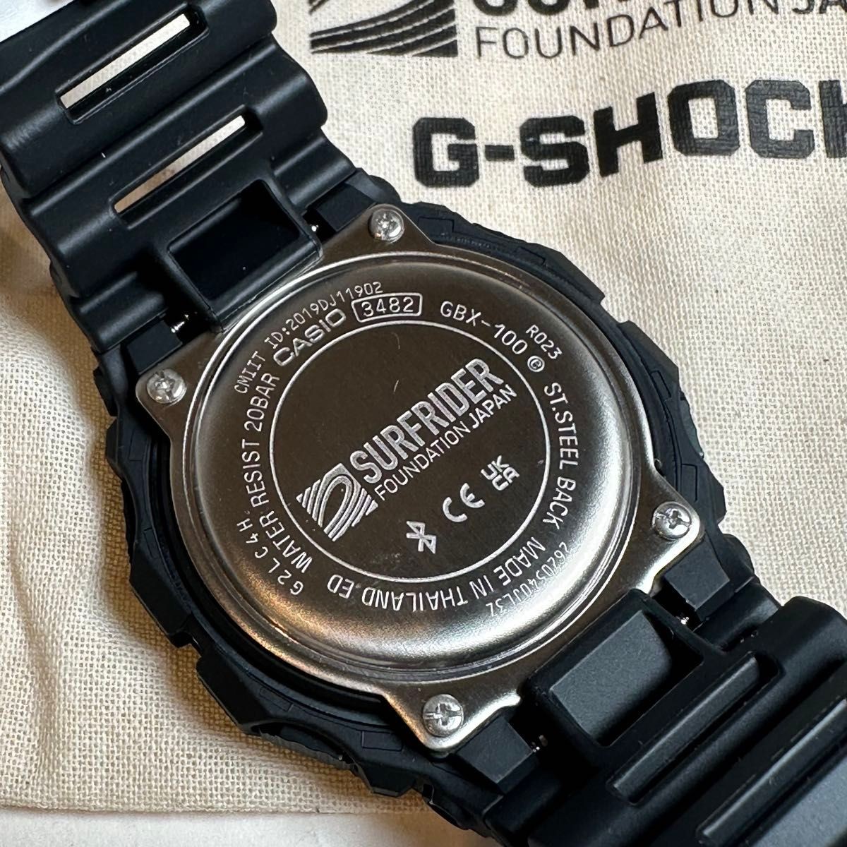 New GBX 100SFJ 1JR G SHOCK SURFRIDER FOUNDATION Japan MIP LCD