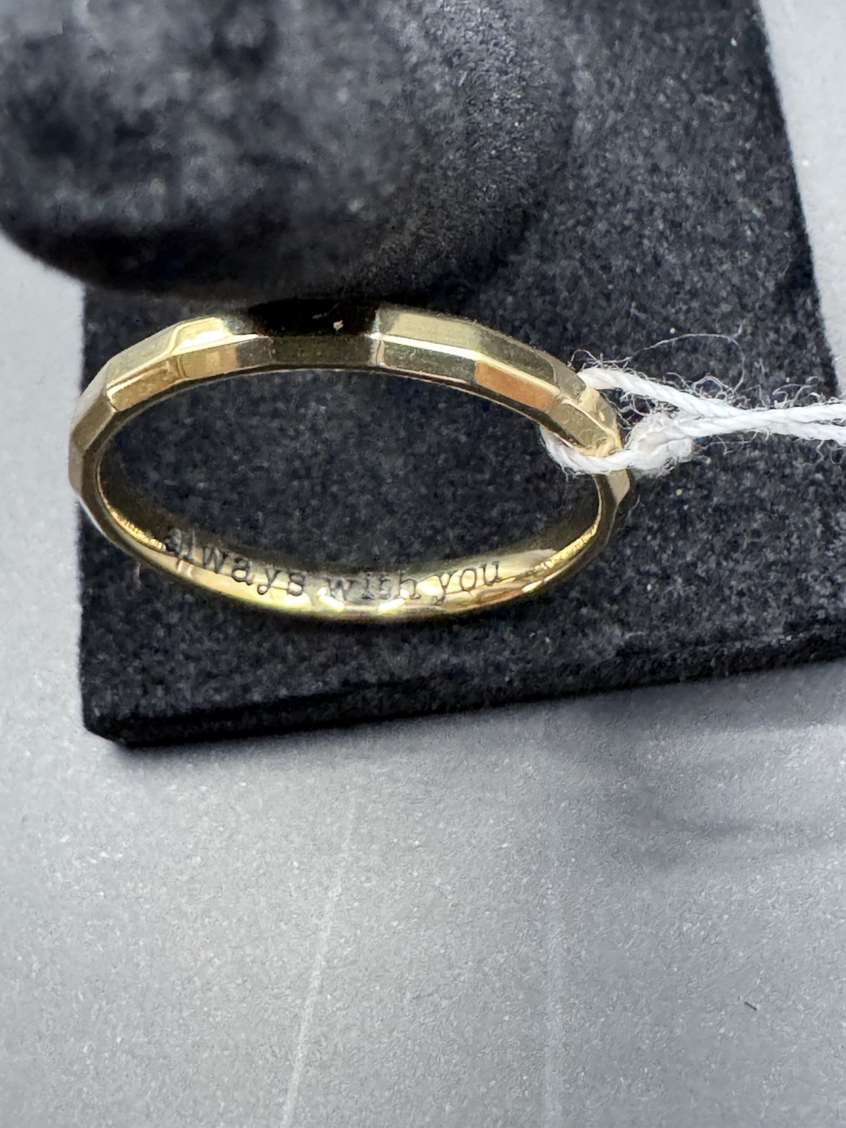 Brosway Italia “With You” Gold Ring BWYA04H Size 10.5 . Perfect For Gifting!