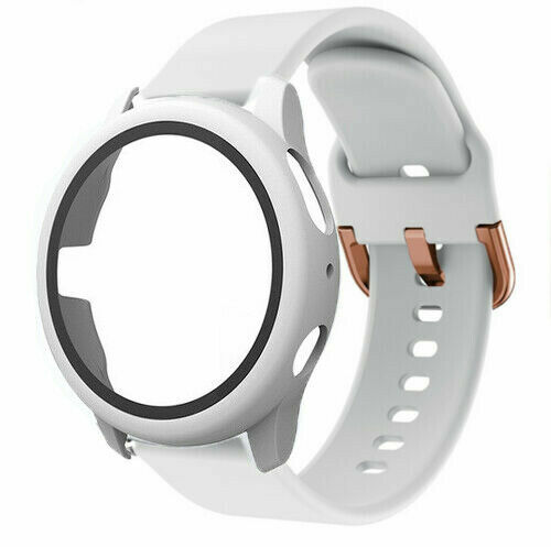 For Samsung Galaxy Watch Active 2 40/44mm Silicone Watch Band Cover Sport Strap