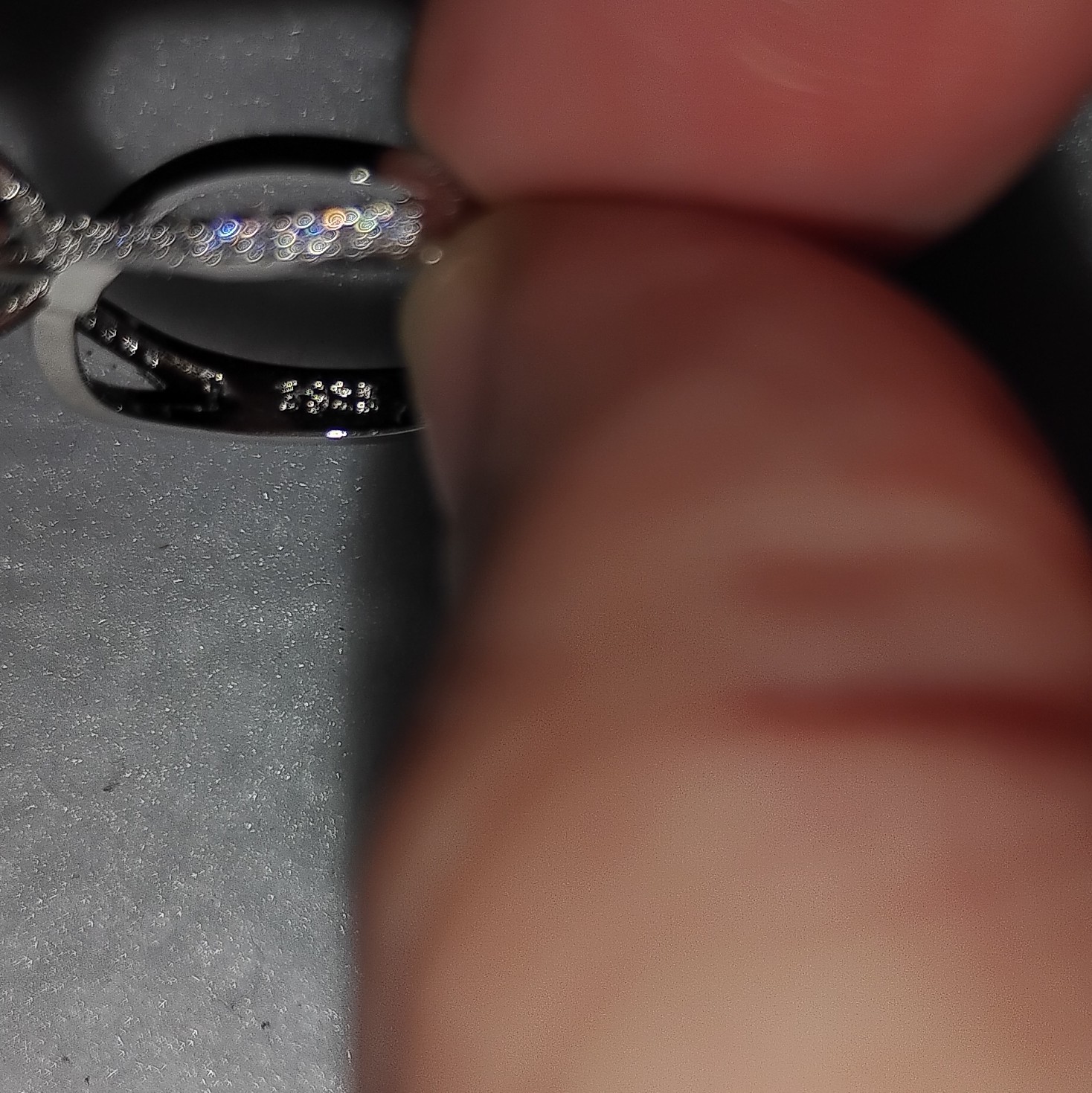 Moissanite Solitaire Engagement Ring Size 6 To 8 Accent Band 2mm