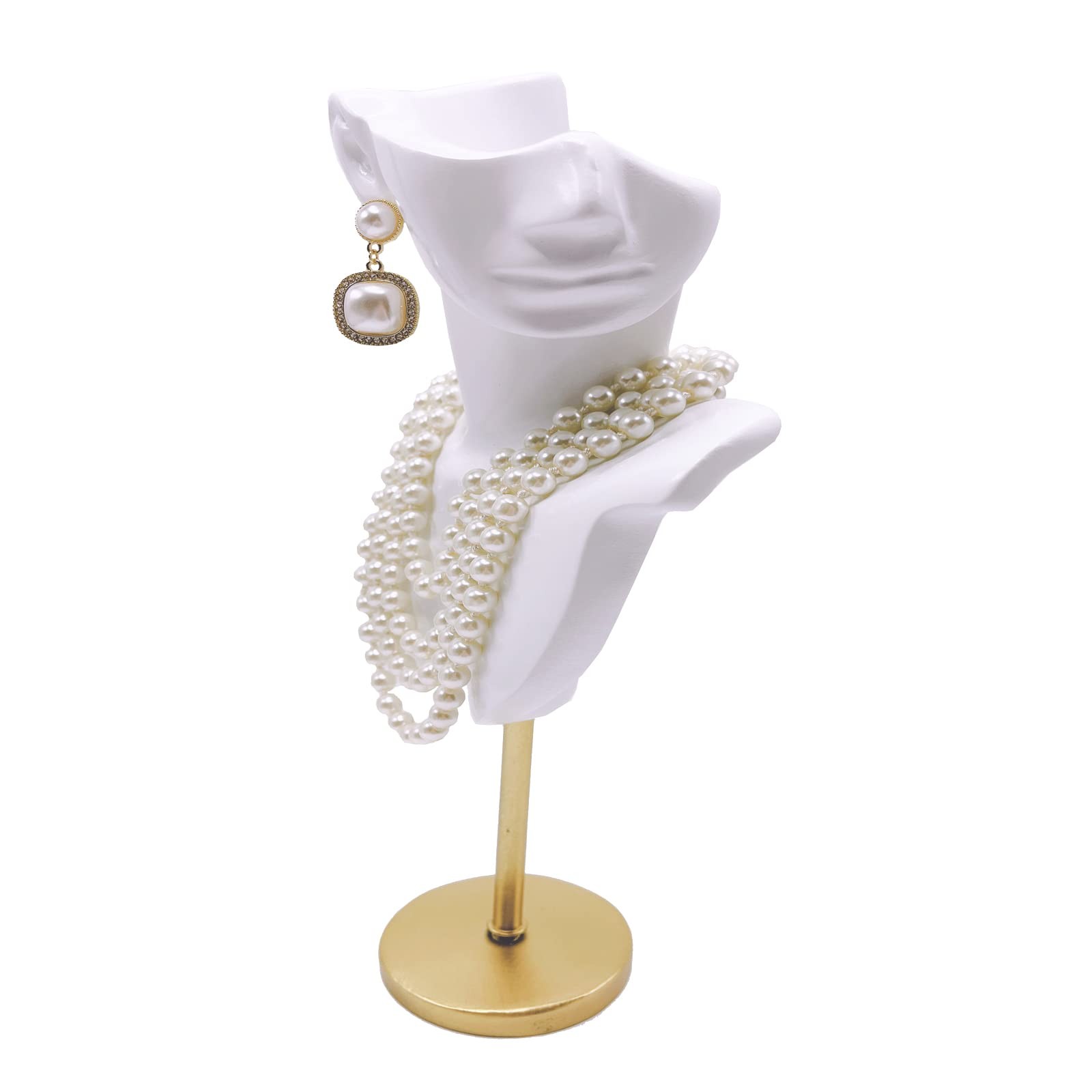 Jewelry Display Stand Jewelry Mannequin Bust Necklace Earring Display Holder …
