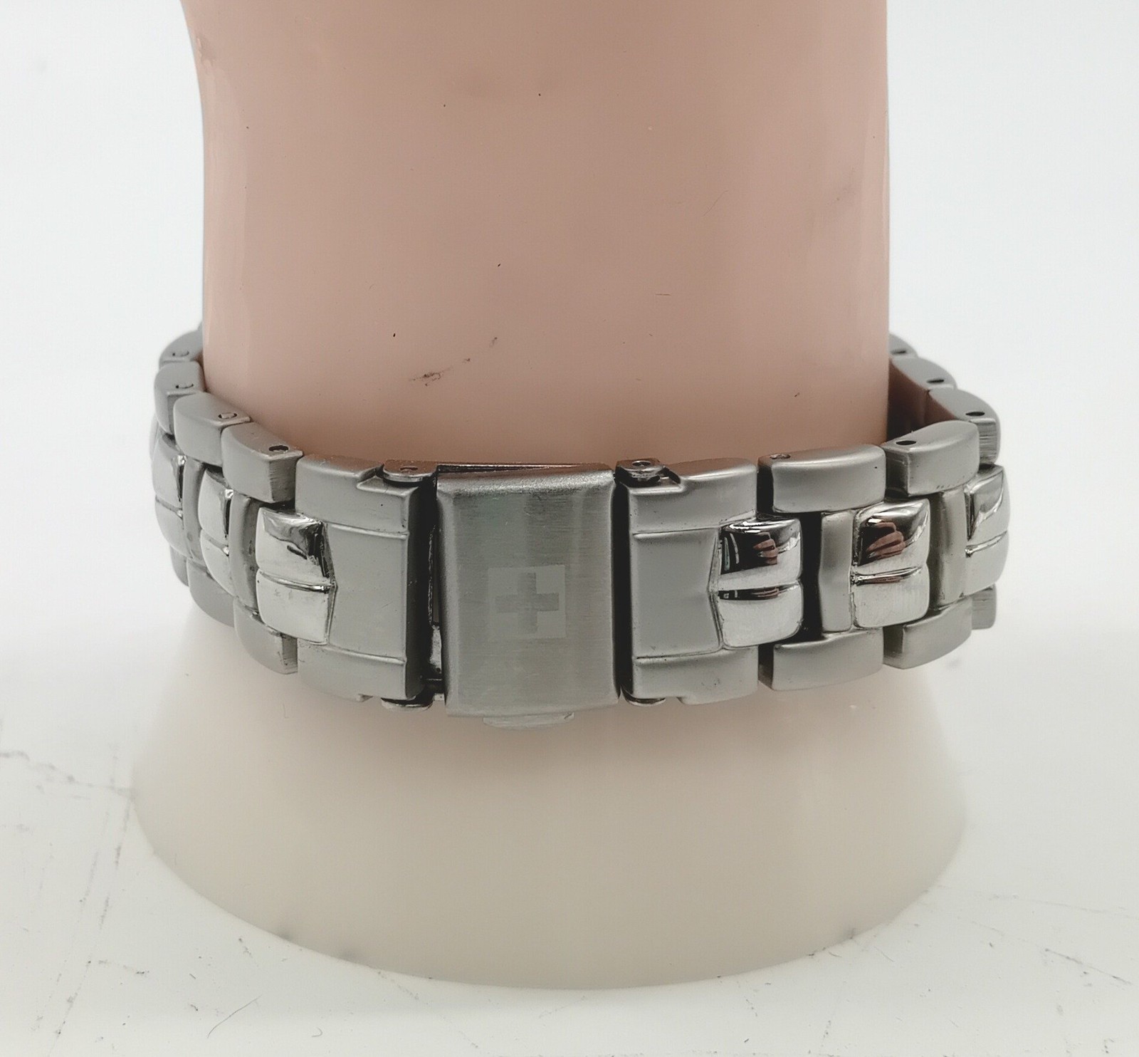 SWISS BALANCE Women’s Wristwatch Stainless Steel Bracelet Rectangle Dial Pre-Lov