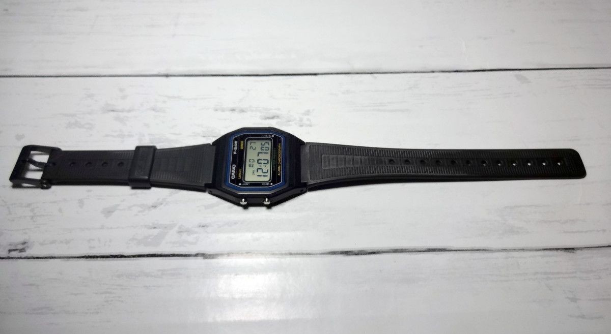 CASIO F-84W Digital Watch Black Pre-Owned Tested Working Lightweight