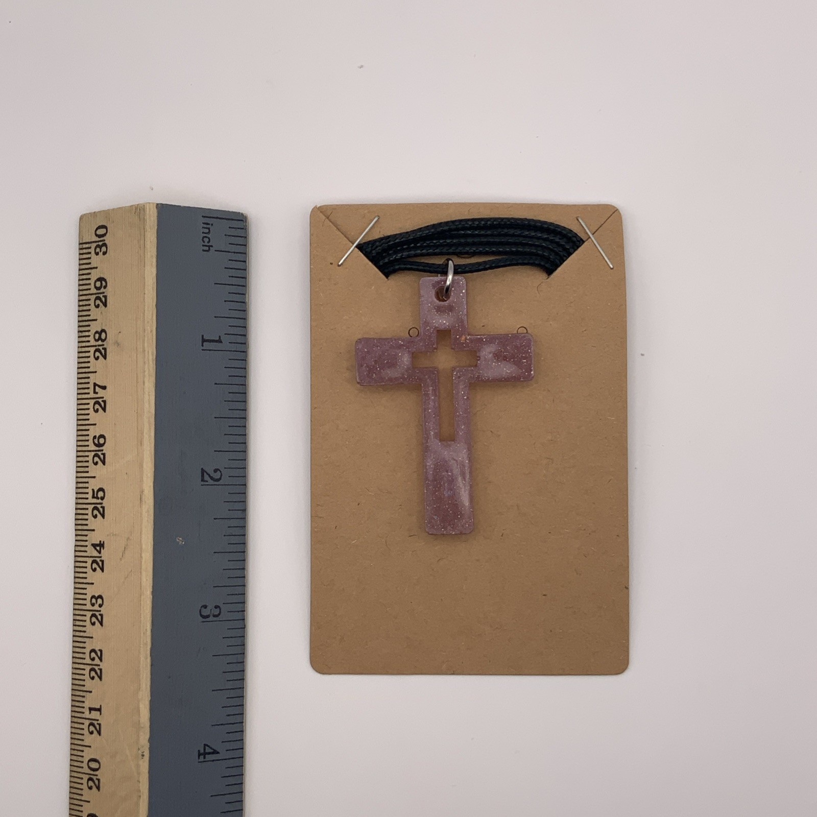 House Of David Handmade Cross Necklace Sacred Rose Bulk Available