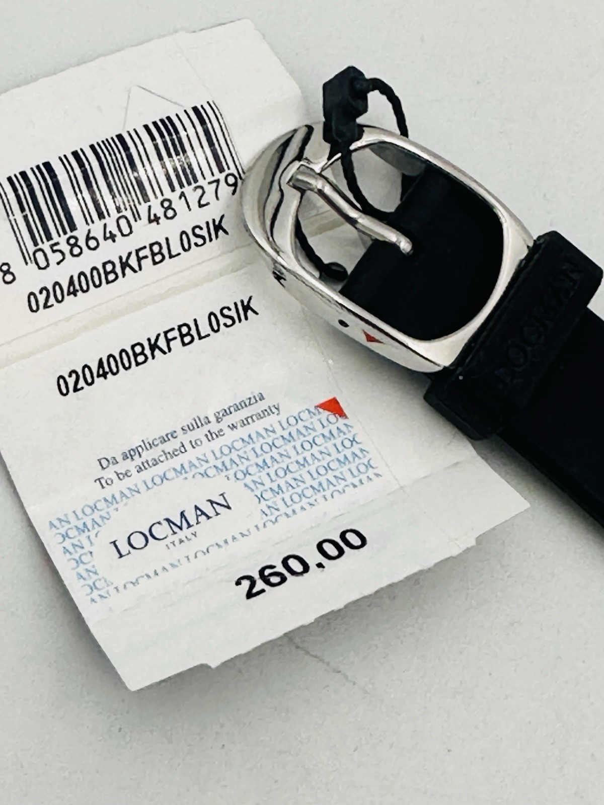 Locman Stealth Lady 204KBGK/260 34mm Rubber Quartz Watch Hot Sale New