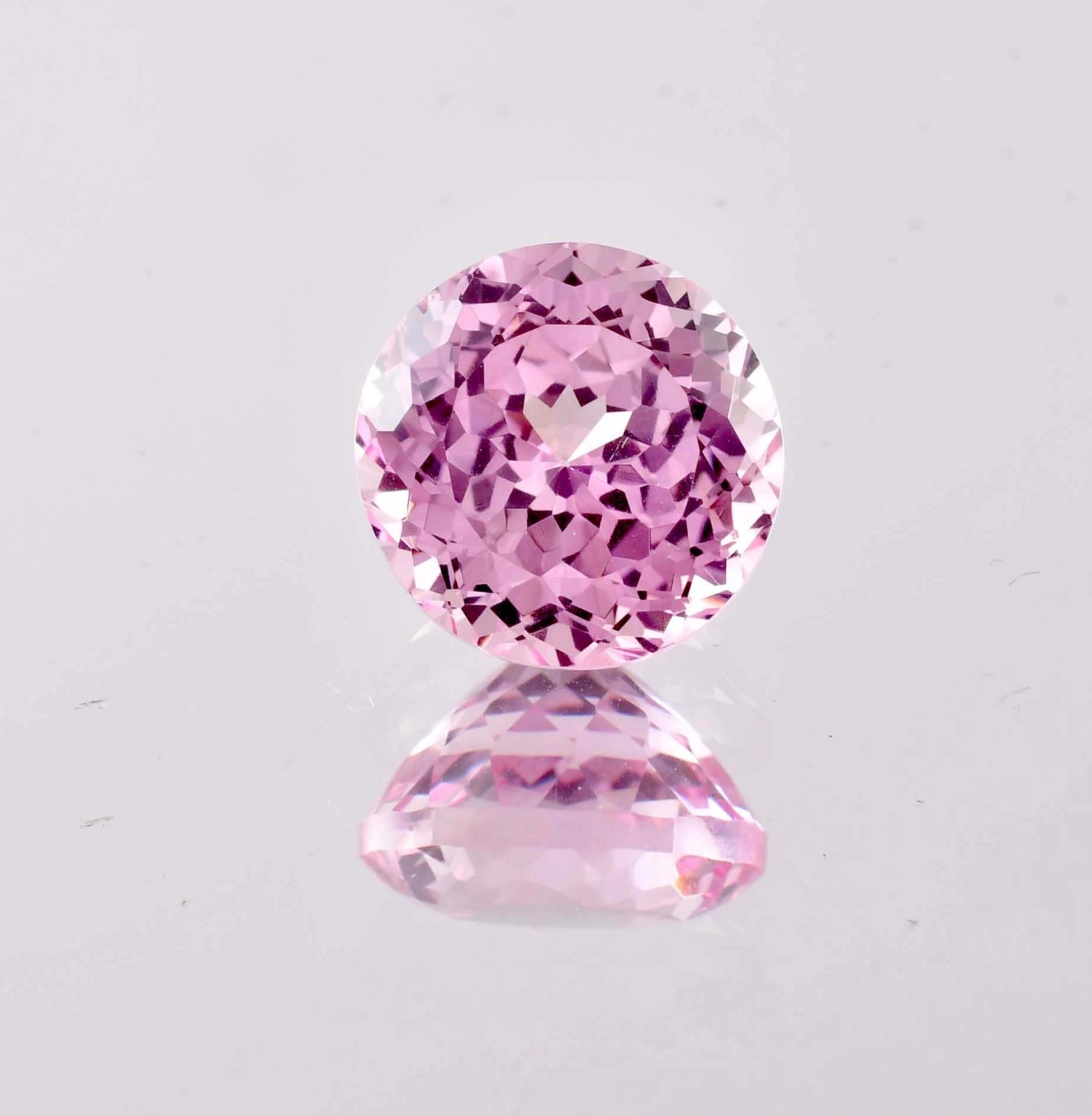 13 x 13 MM Natural Ceylon Padparadscha Sapphire Gemstone 12.60 Ct, GIT Certified