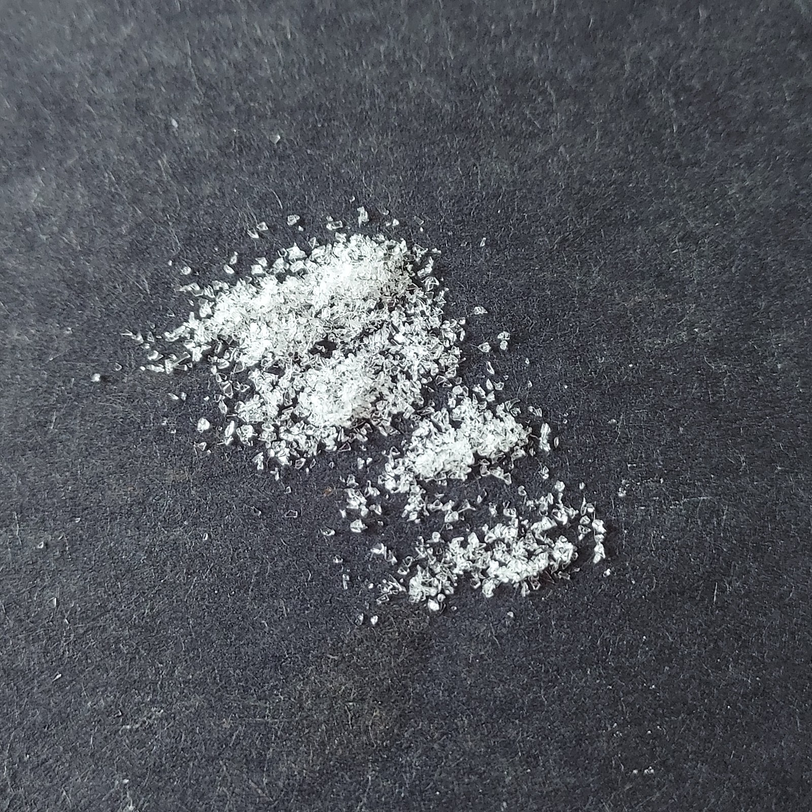 50.00 Cts / Carats / 10 grams REAL White Diamond Dust / Powder. Good Deal!