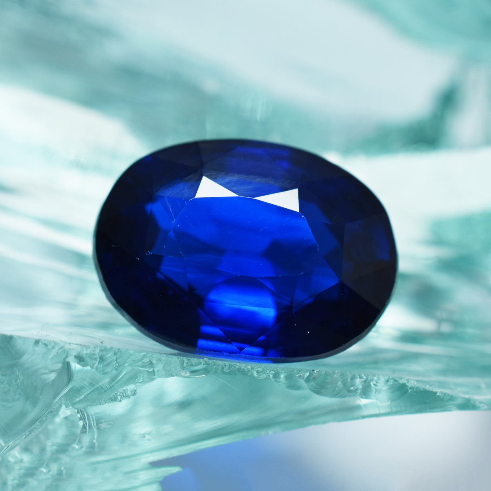 Sapphire Blue Authentic Oval Cut Natural 9.55 Ct Loose Gemstone CERTIFIED