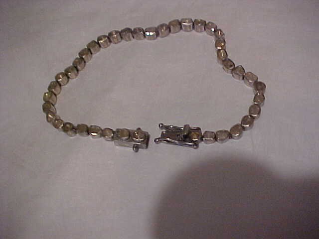Polki 2 Carat Diamond Tennis Bracelet 7.25 Inch Bezel setting