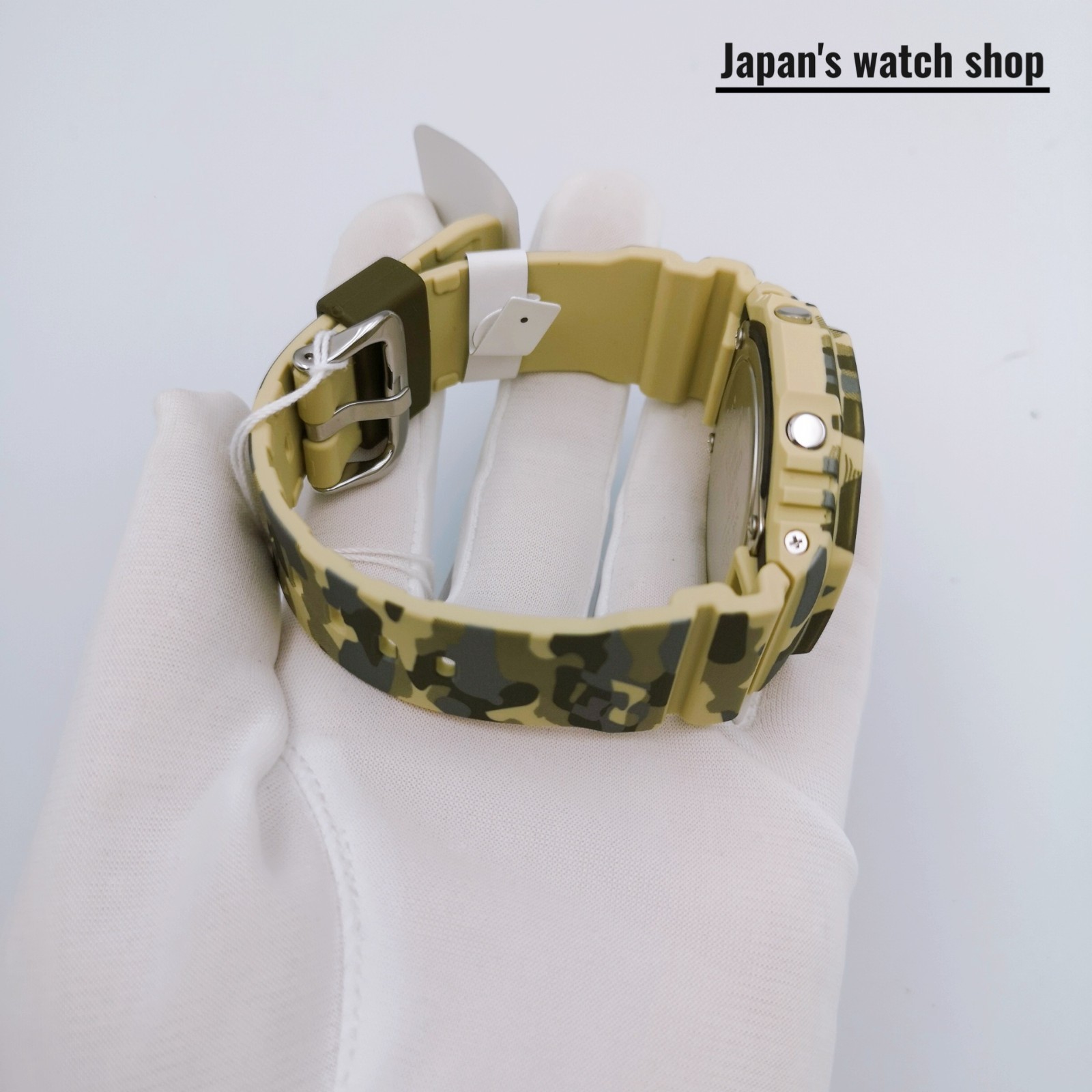 CASIO G-SHOCK GA-2100CM-5AJF Black Camouflage Green Unisex Watch New in Box
