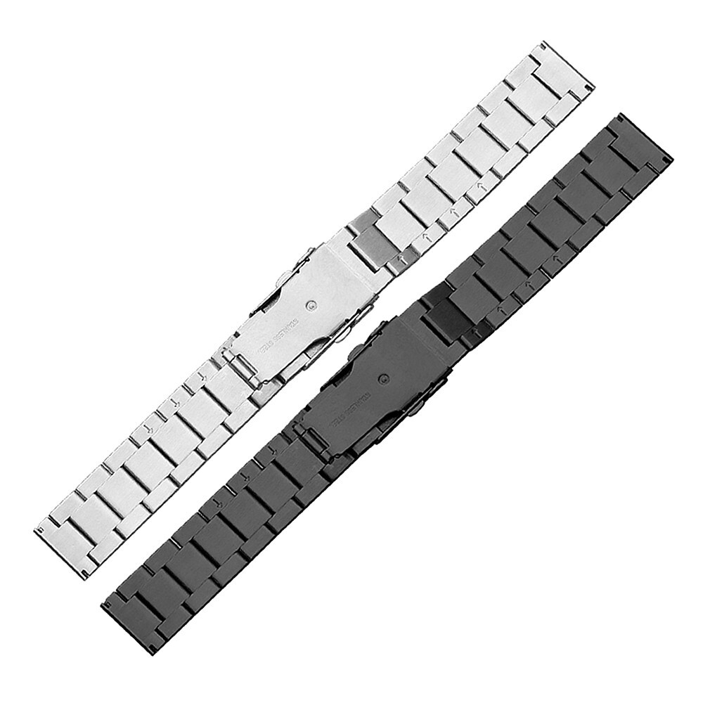 New High Quality Pure Solid Stainless Steel Watch Strap Band 18mm 20mm 22mm 24mm