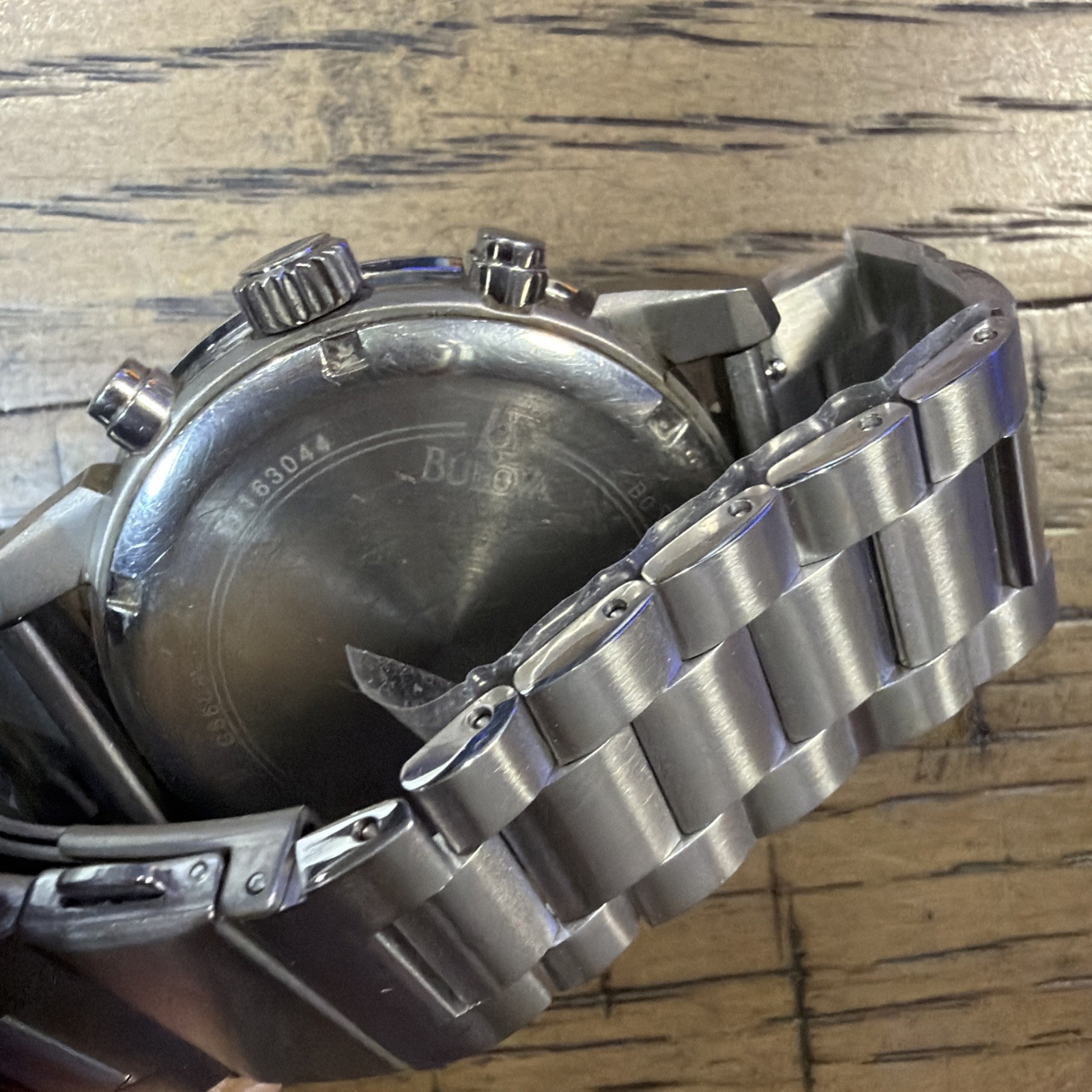 Men’s TITANIUM CHRONOGRAPH Watch BULOVA “Marine Star” 96A116