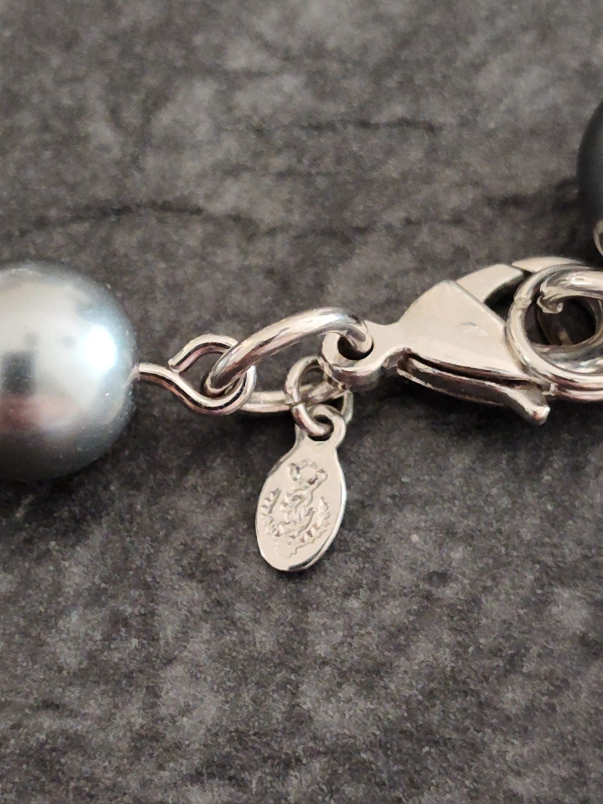 Premier Designs NEWPORT Silver Tone Pink & Silver Pearl/Beaded Necklace Long