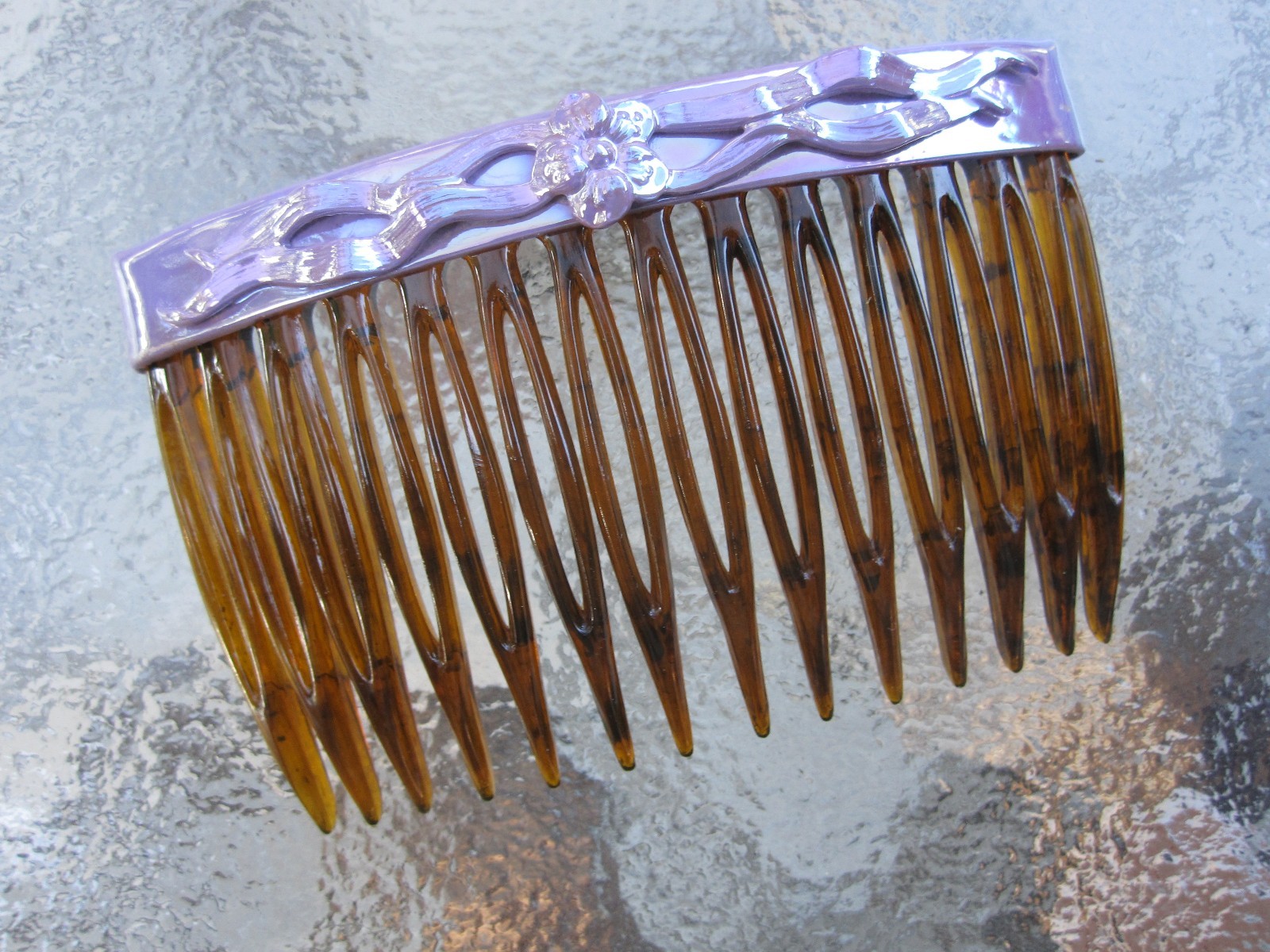 Vintage Art Deco Hair Side Comb 2 3/4″ Comb NEW Made in USA 005