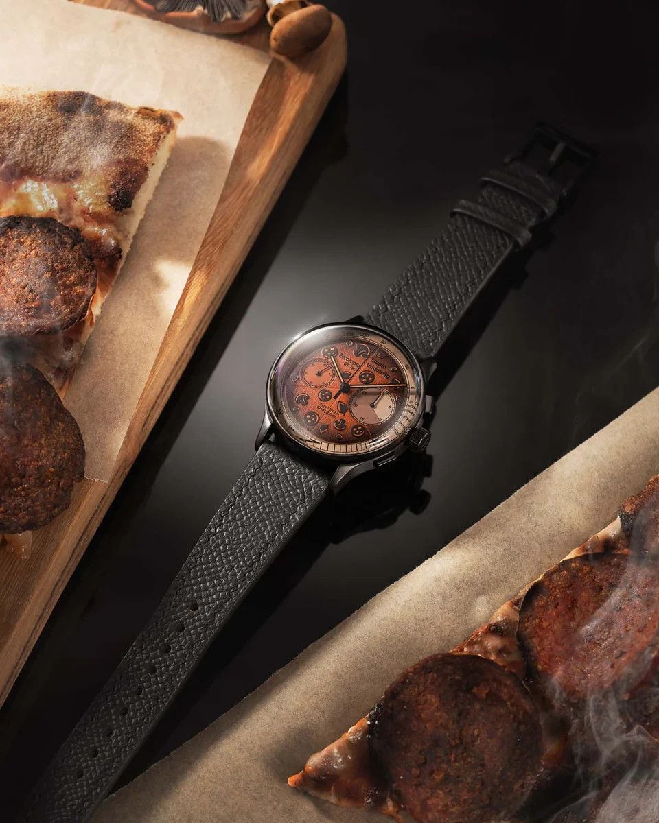 Time & Tide X Studio Underd0g 01 Burnt Pepperoni Pizza *Event Exclusive* Watch