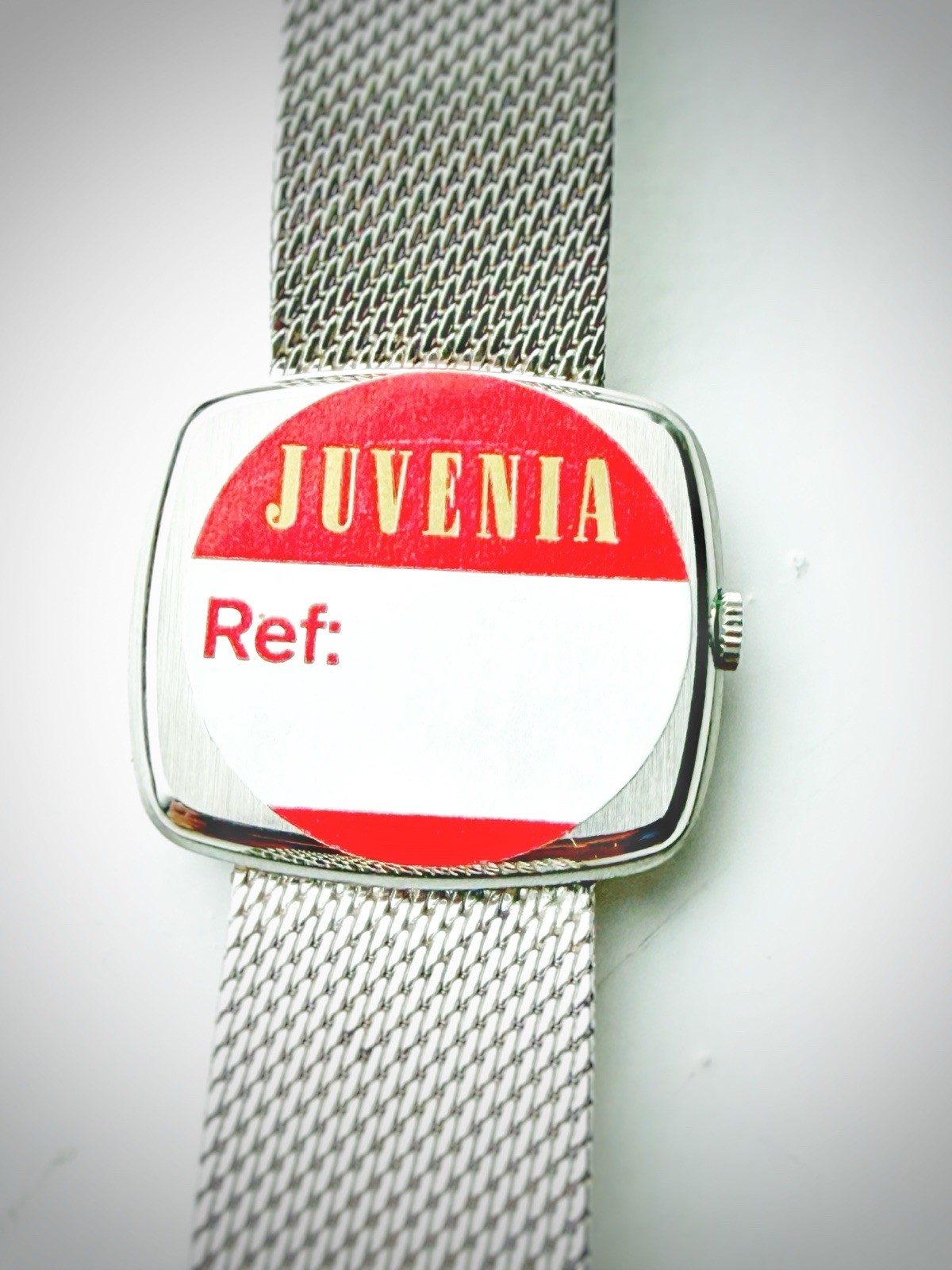 Rare Vintage JUVENIA 8791 BLR Mechanical Watch Swiss Old Stock Brand New