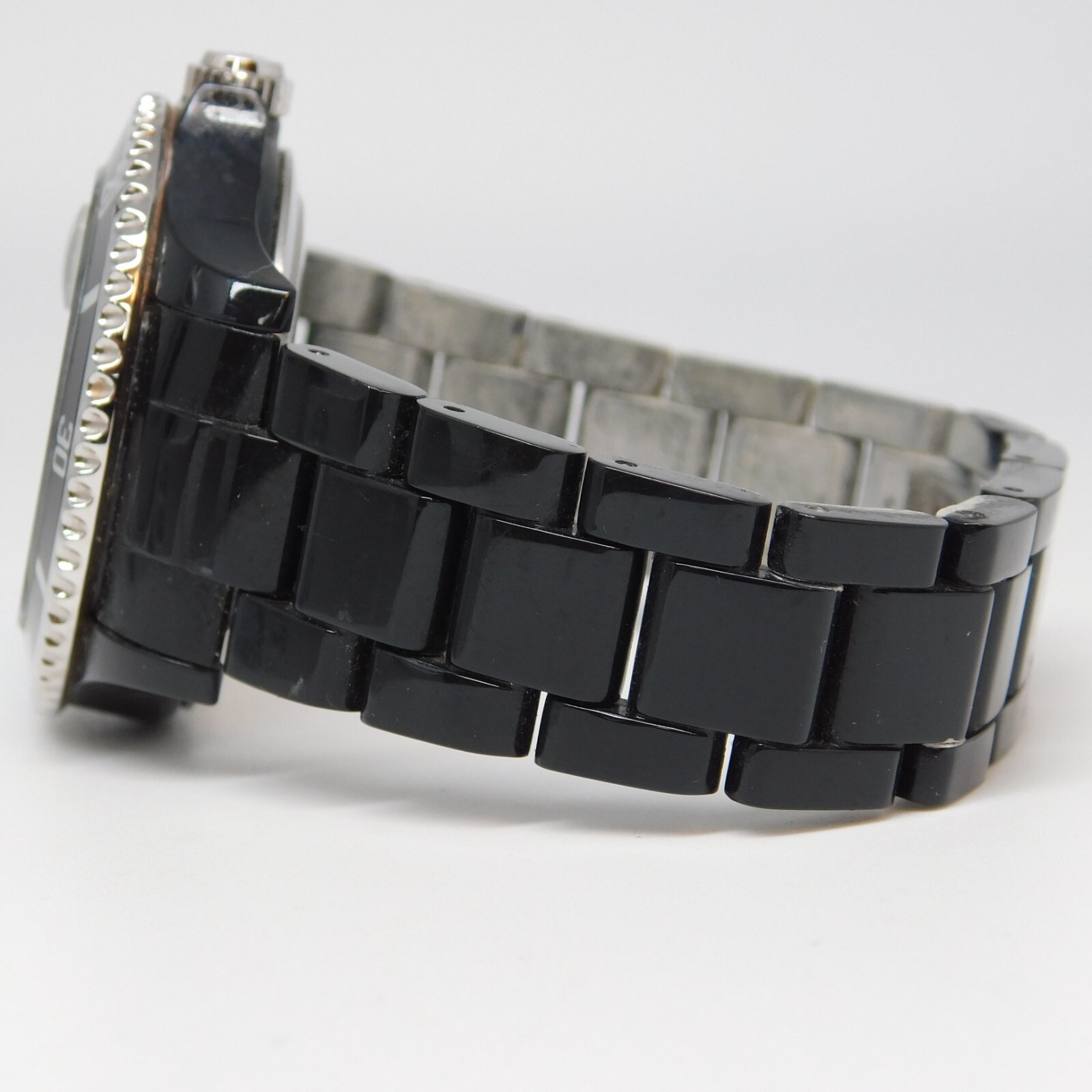 ToyWatch Black Tone Quartz Analog Unisex Watch Sz. 6 1/2″ New Battery