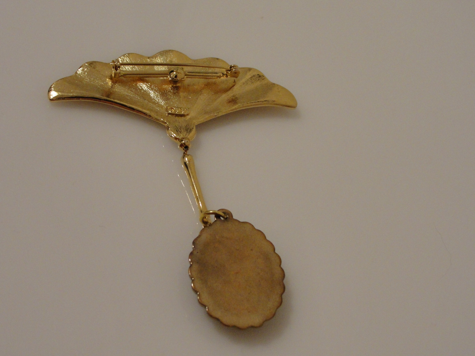 JJ fan pin with cameo dangle modified