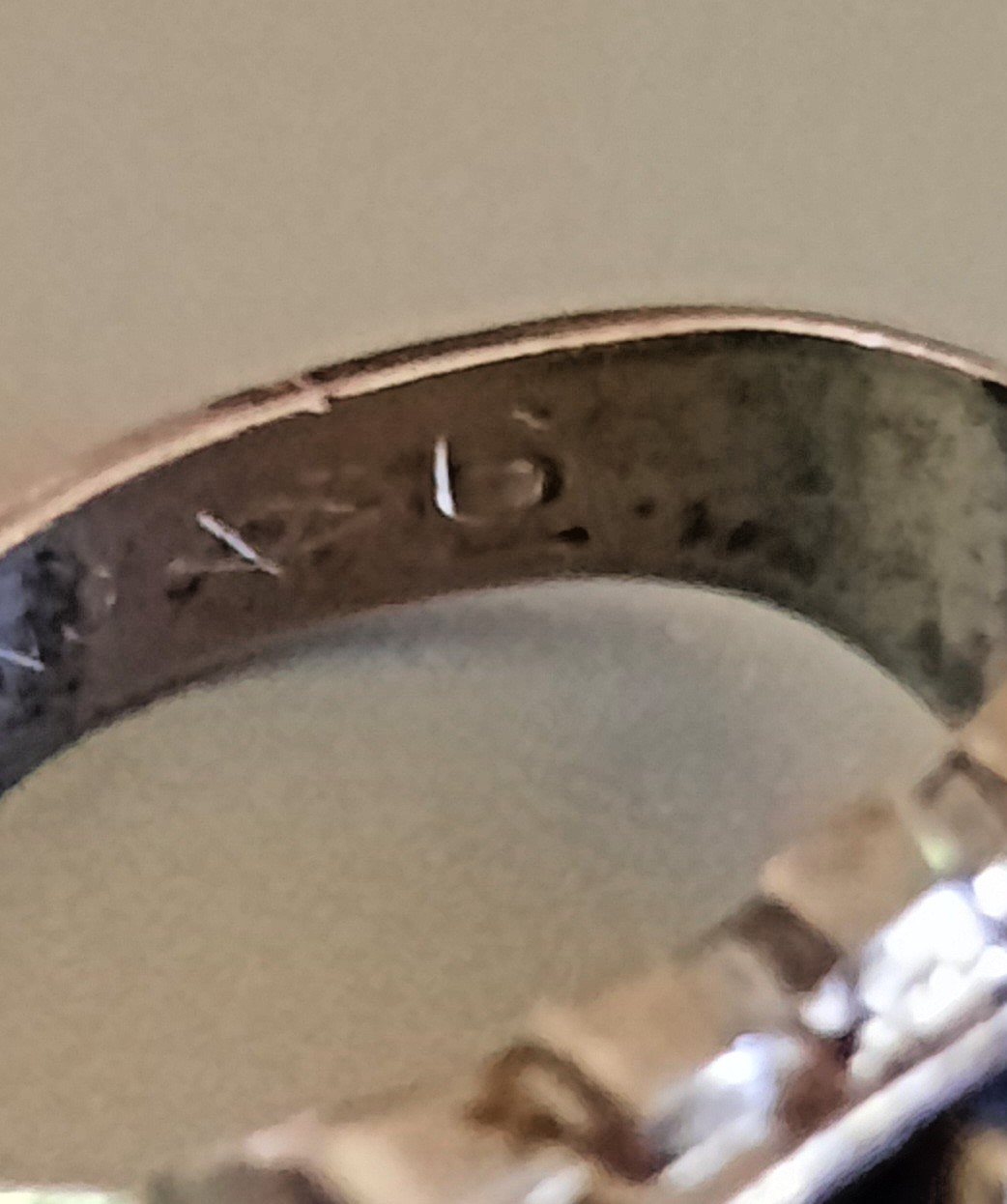 Vintage sterling silver Boy Scout Ring size 6.5