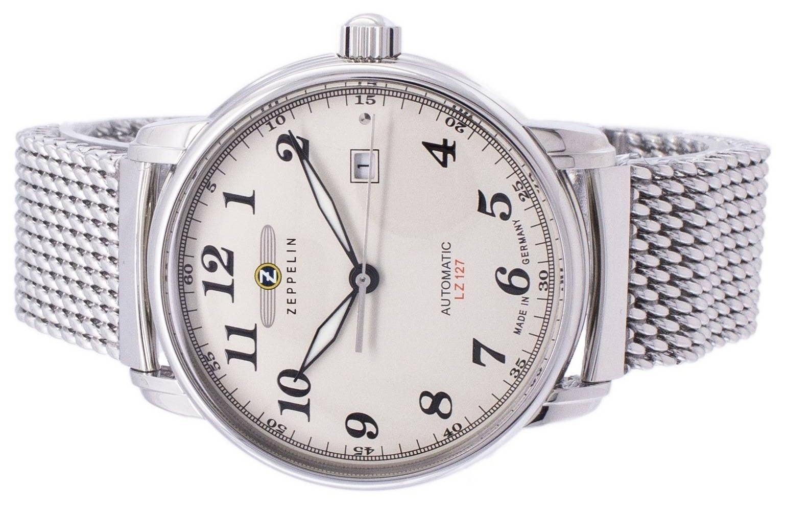 Zeppelin Series LZ127 Graf Automatic Germany Made Dress Z7656M5 Men’s Watch