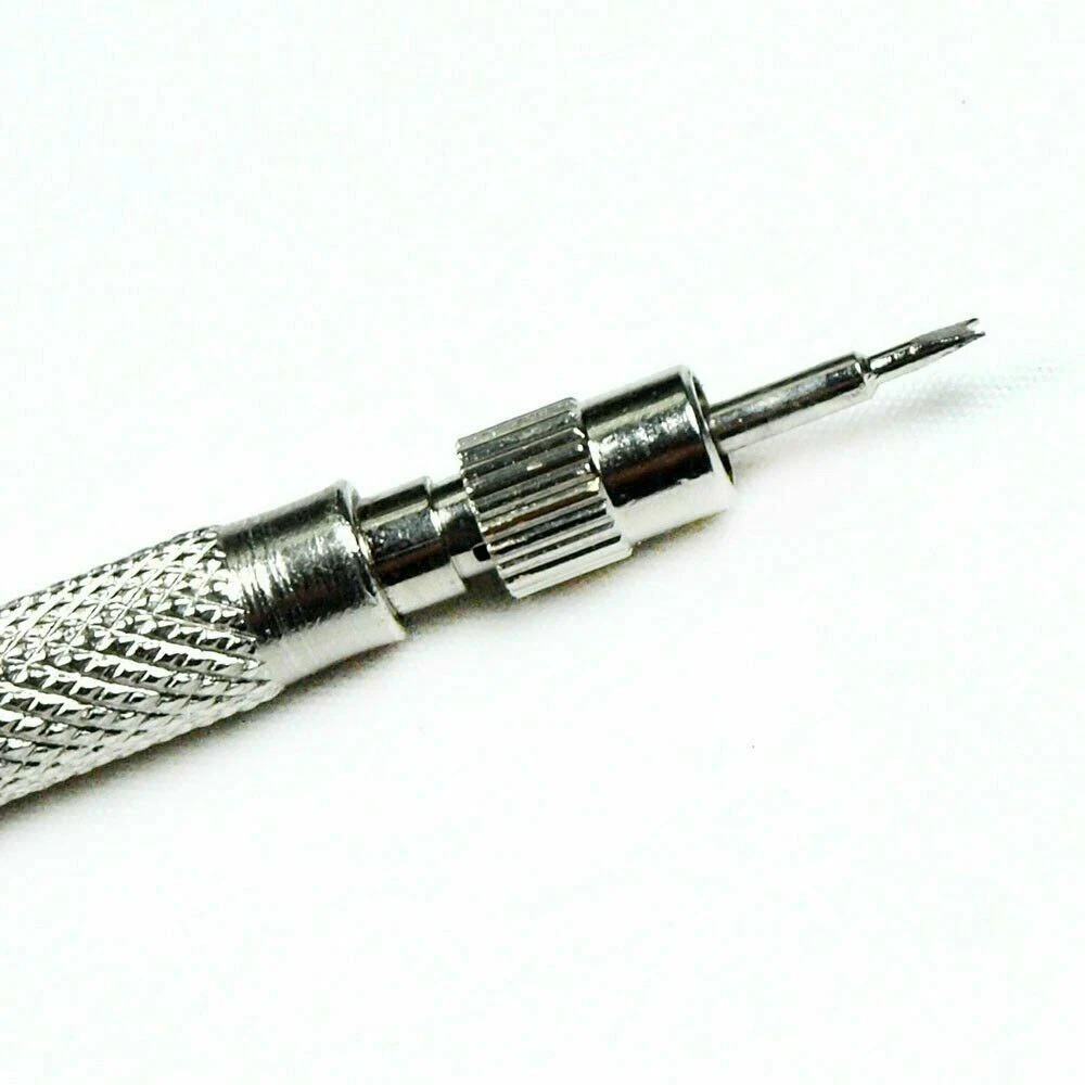 Watch Repair Spring Bar Tool Steel Link Remover Pin Pusher with Spare Tips
