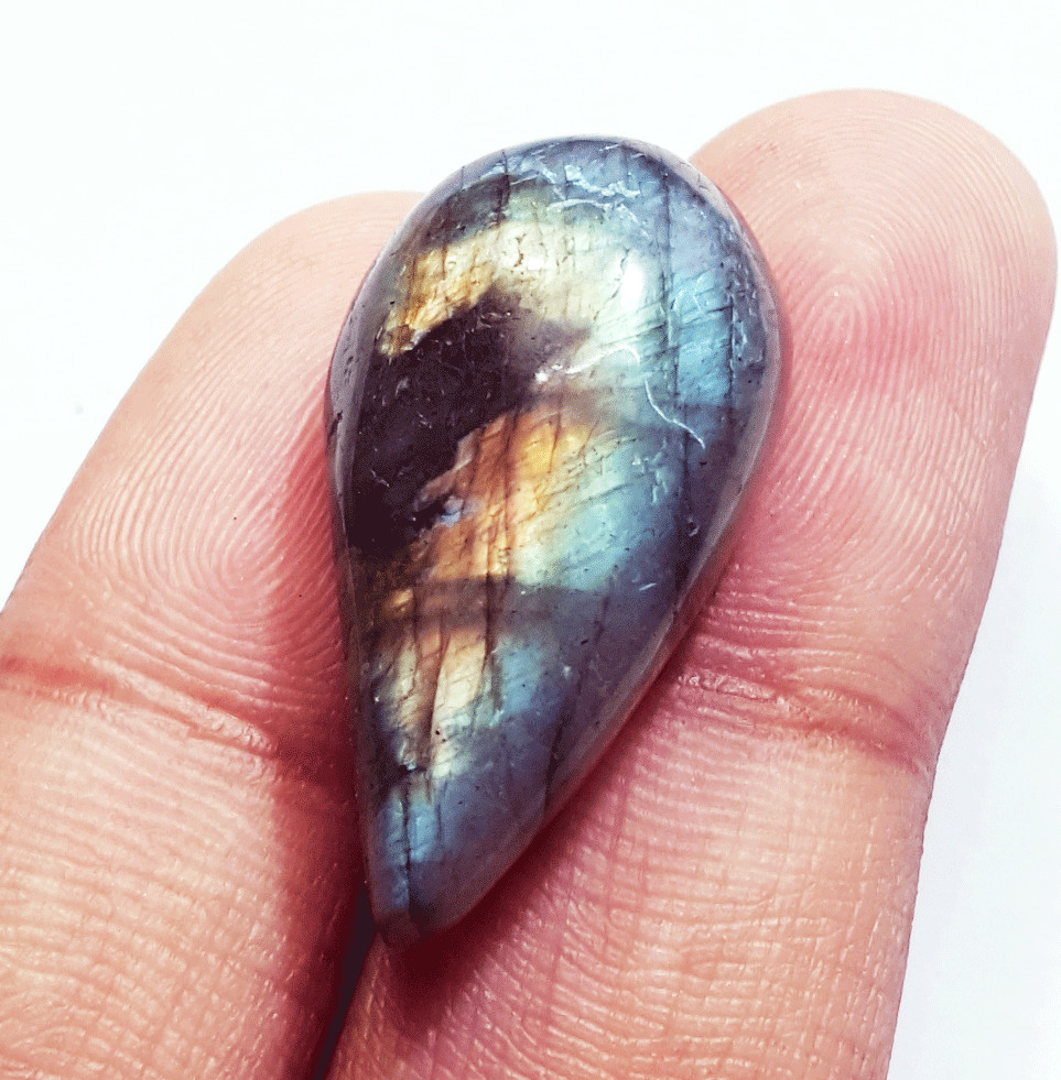 100% Natural Labradorite 26.75 Ct Loose Gemstone Certified