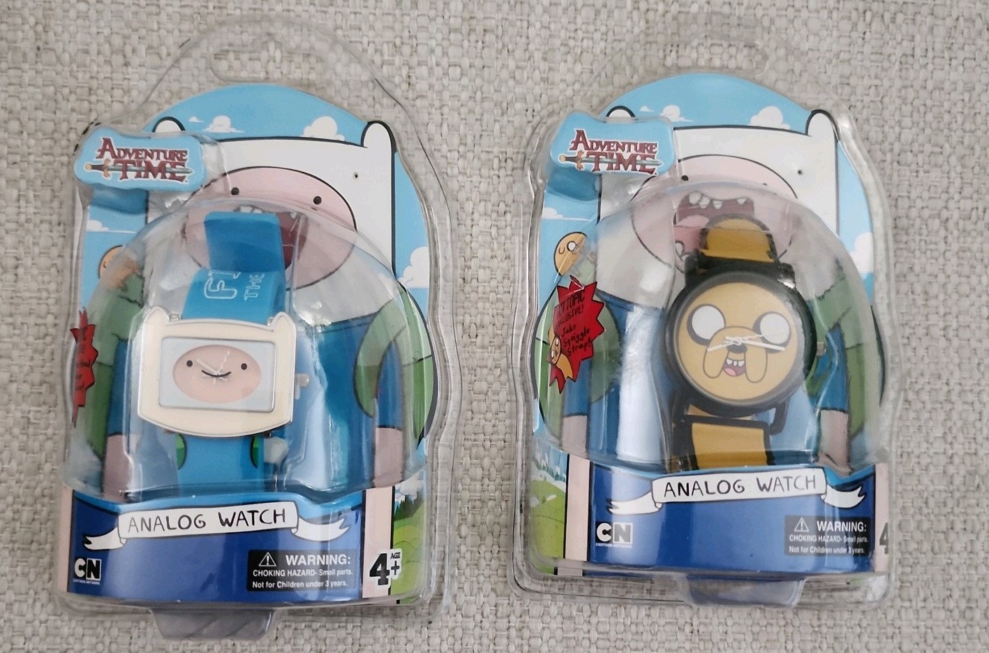 Adventure Time 2012 Analog Watches Lot Of 2 – Finn & Jake
