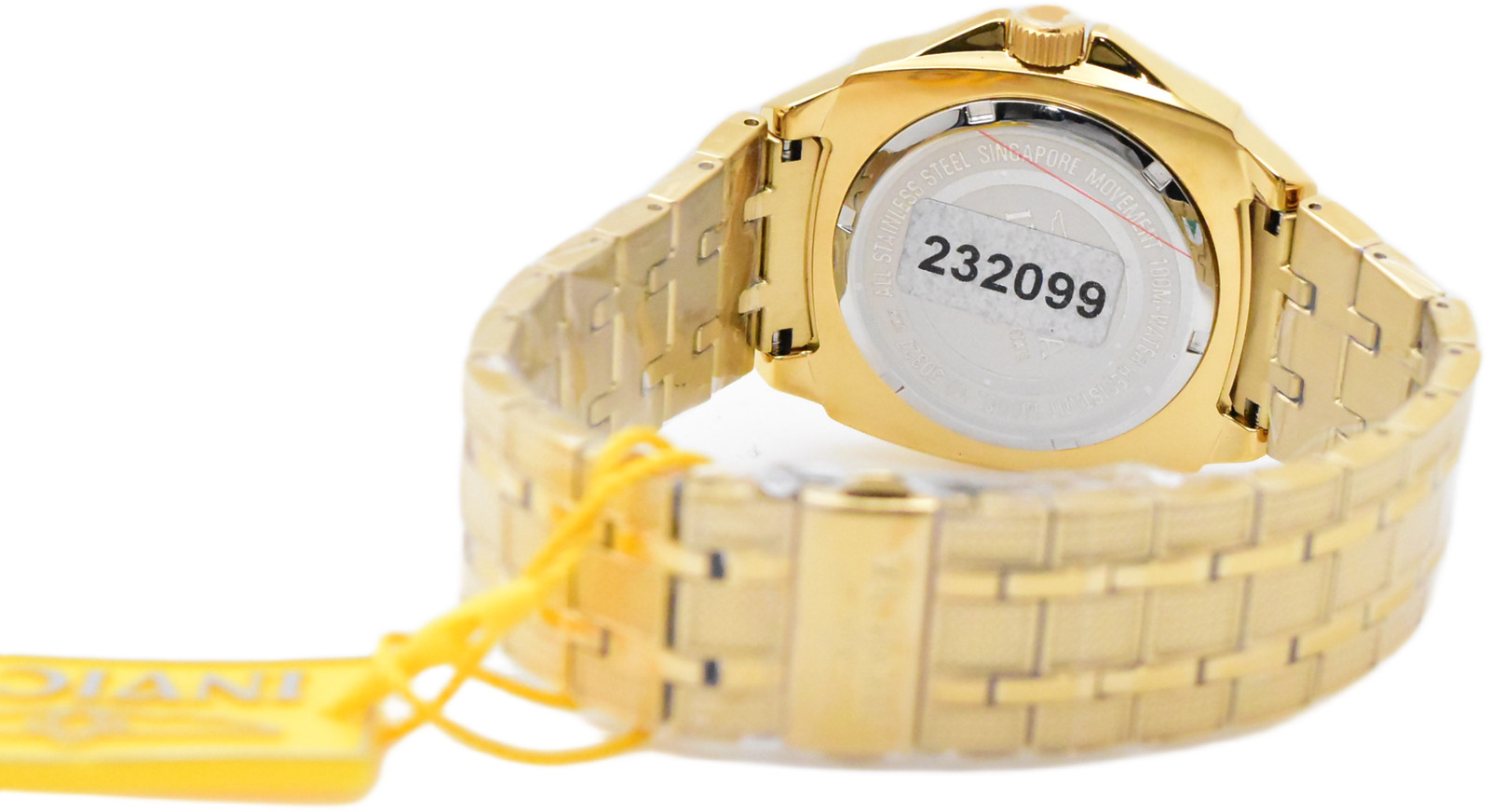 Invicta Celestial Lux Men’s 43mm Gold Pave 407 Crystals Quartz Watch 50327