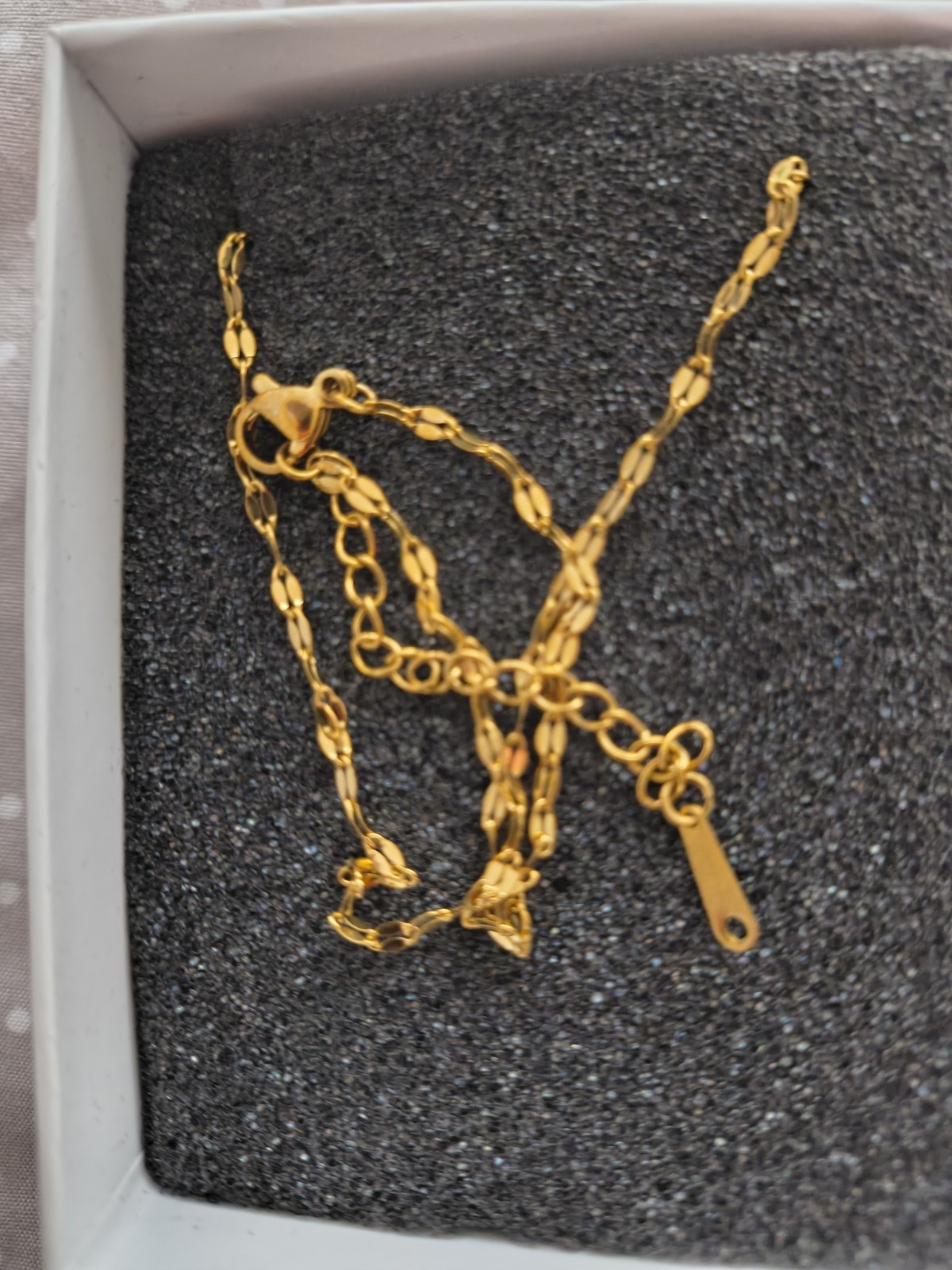 A 14K Gold Plated Over Stainless Steel 16″ Heart Pendant