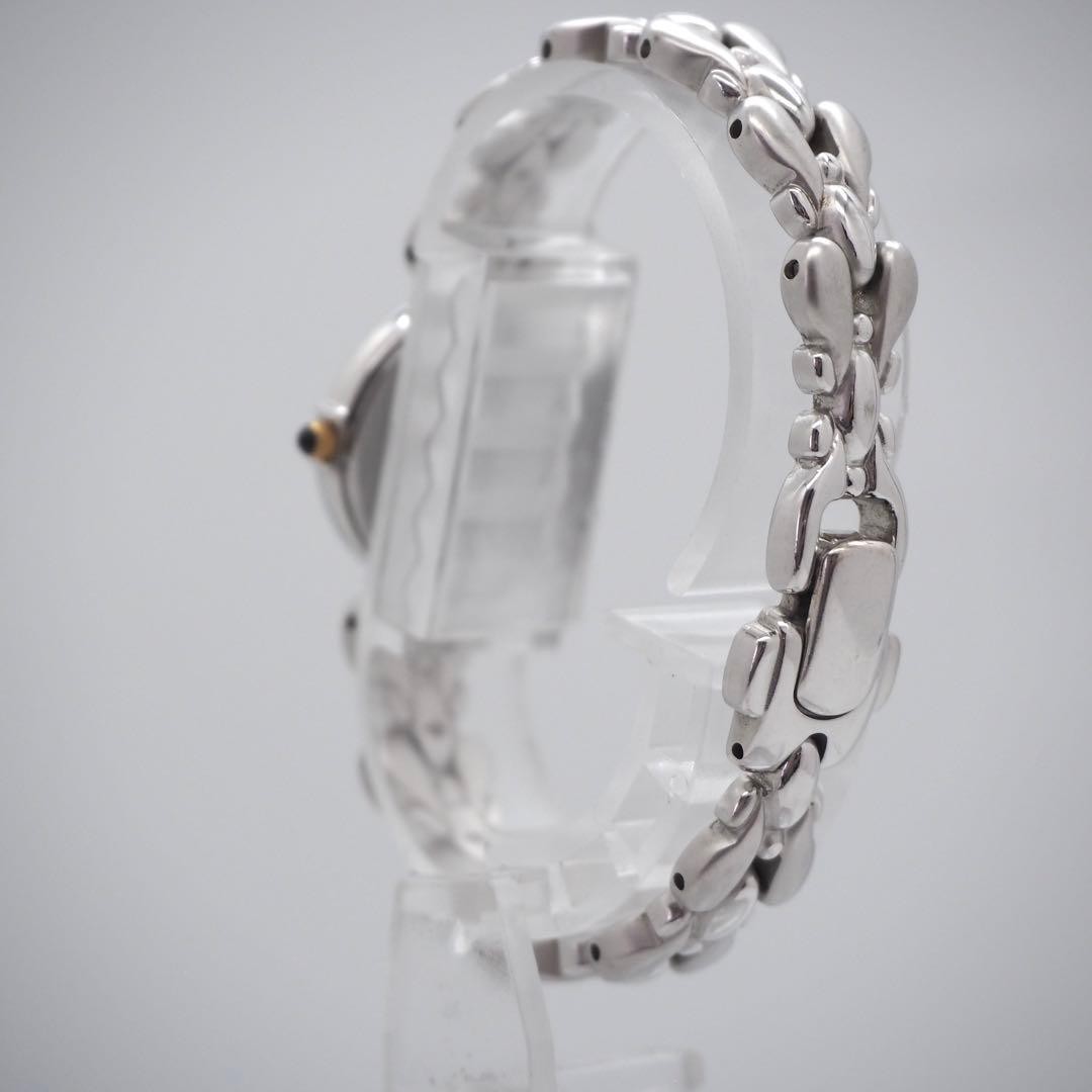 Seiko Exceline 2P Diamond Shell Oval White Quartz Ladies Watch Japan 0715240