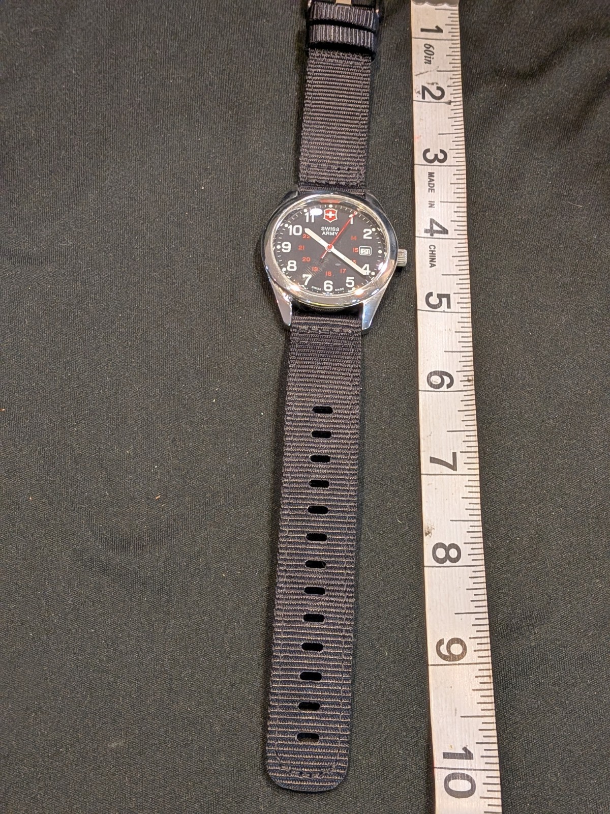 Victorinox, Men’s 40mm, 241083 Garrison Military Swiss Army Watch