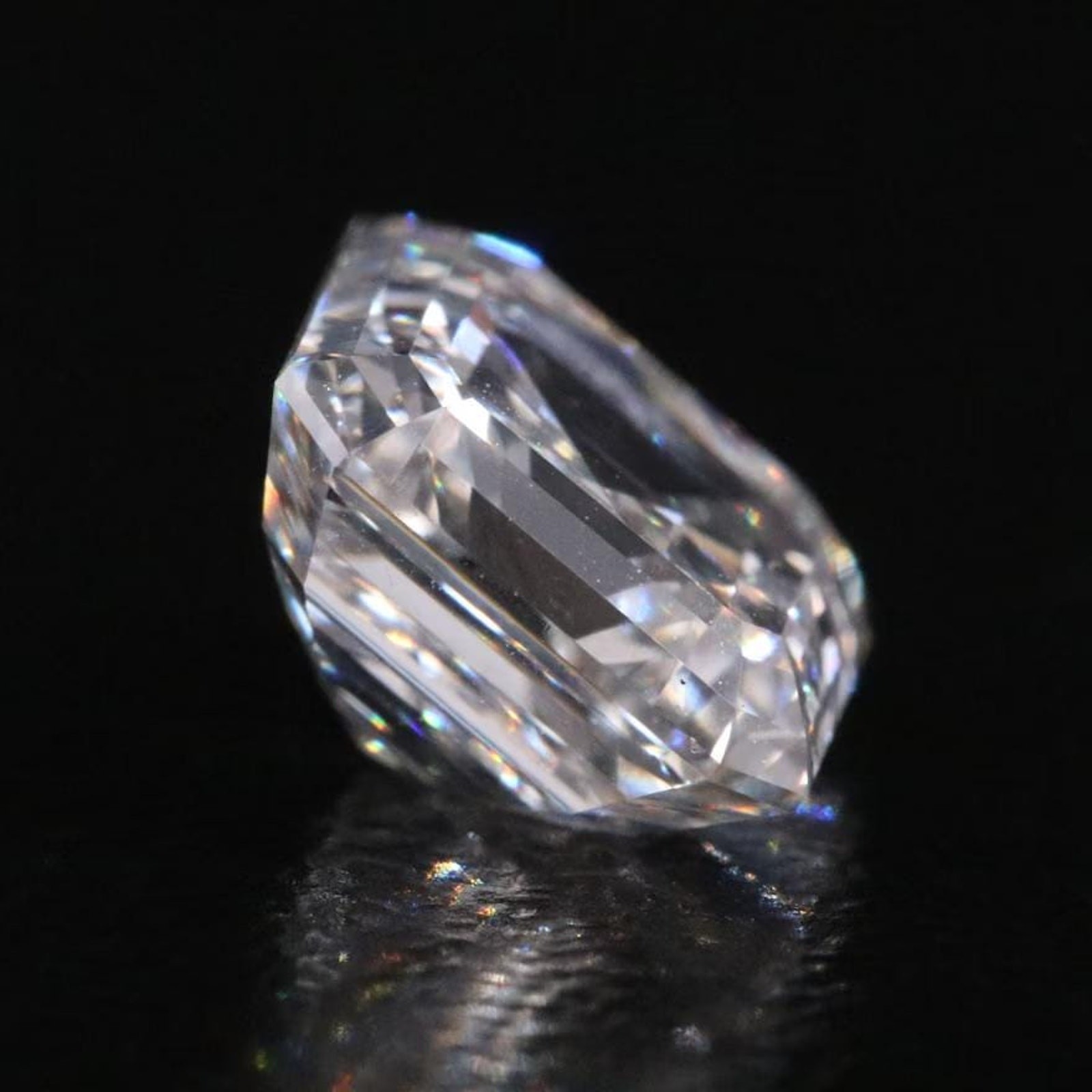 IGI 1.83ct Lab-Created Diamond Square Emerald Cut H VS1 Excellent