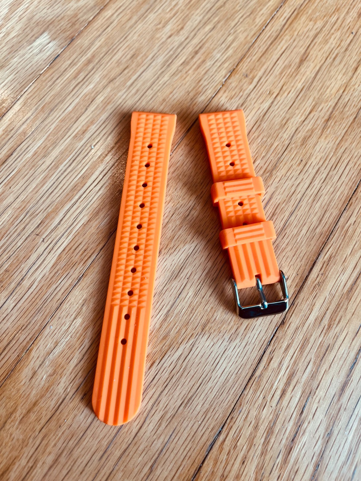 WISCASSET WATCH STRAPS – Rubber Waffle Strap (62MAS style) – 5 Colors