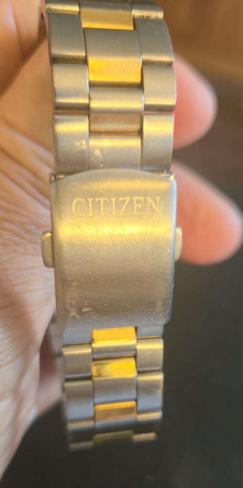 Citizen Quartz Black Dial Two-tone Men’s Watch