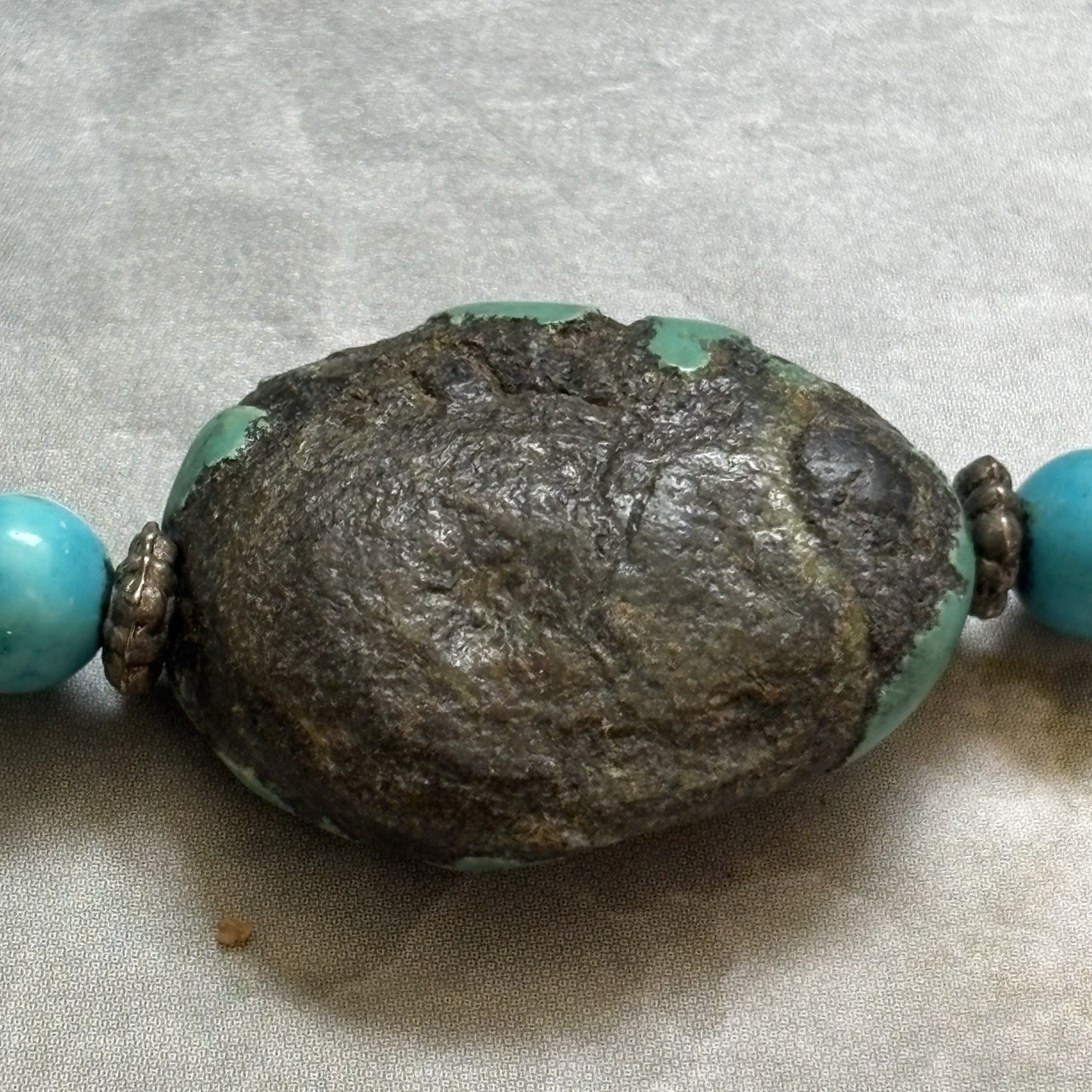 925 Sterling Silver Southwest Lot Turquoise Coral Real & Faux Necklace Bangles
