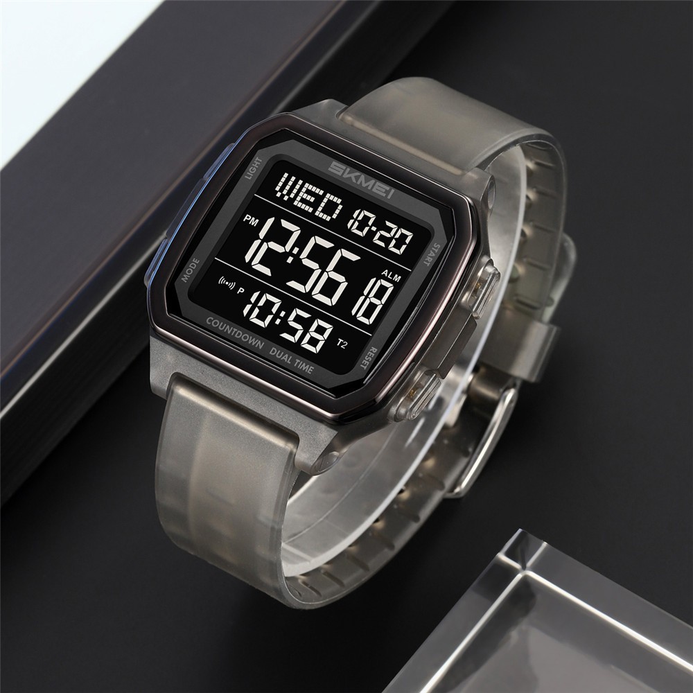 SKMEI Men Watch Electronic Sport Watch LED Alarm Watch Boys Digital Wristwatch