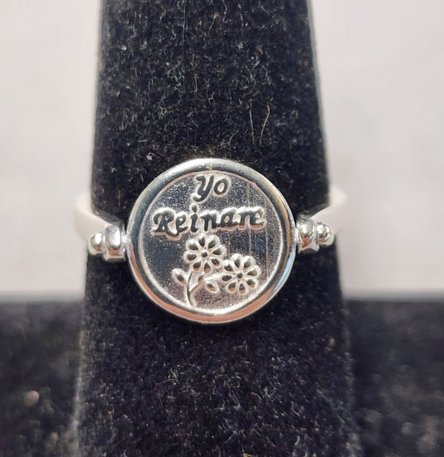 Sterling Silver 3.0g Flip Ring sz 7