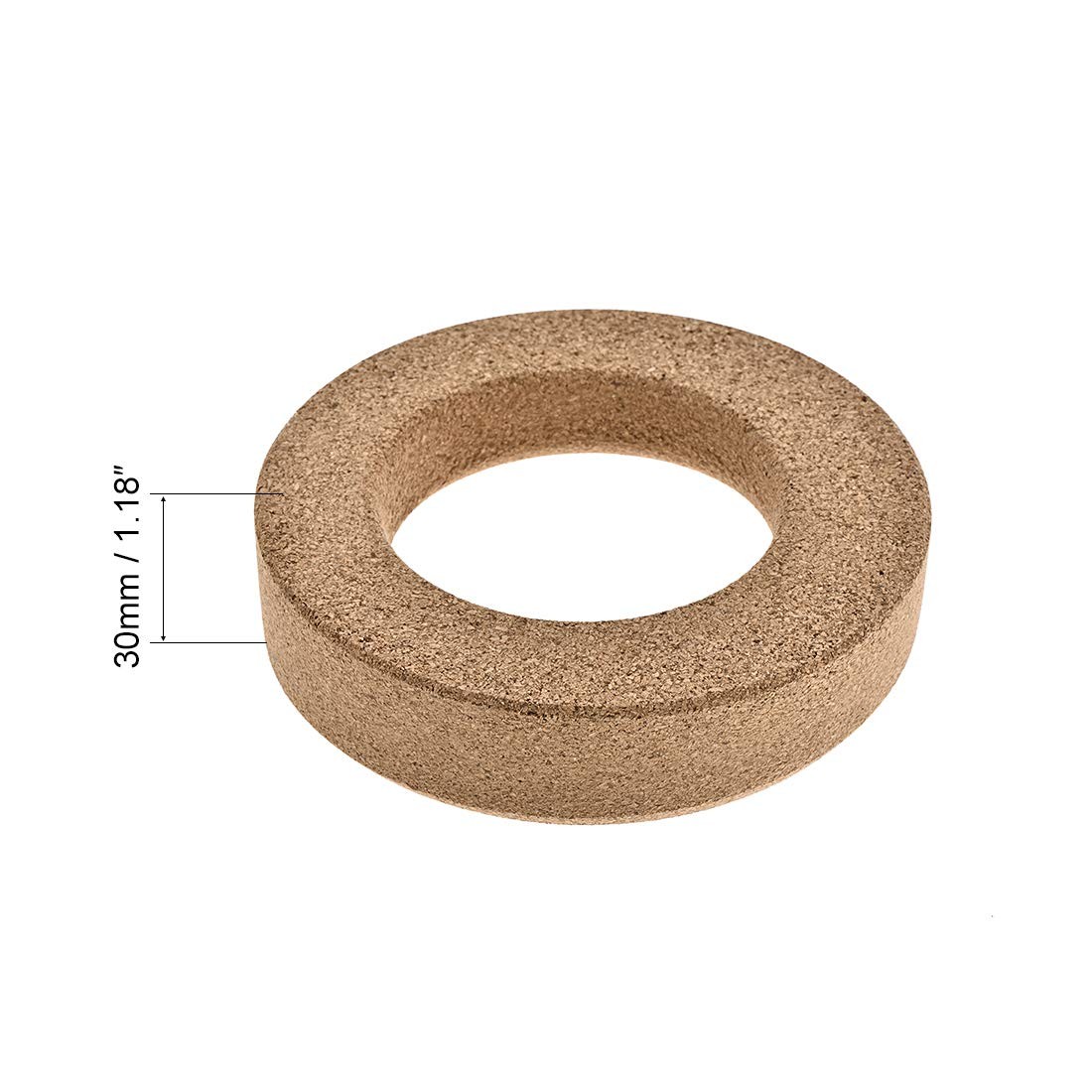 uxcell Lab Flask Support Cork Stand 120mm Diameter Round Bottom Holder for 50…