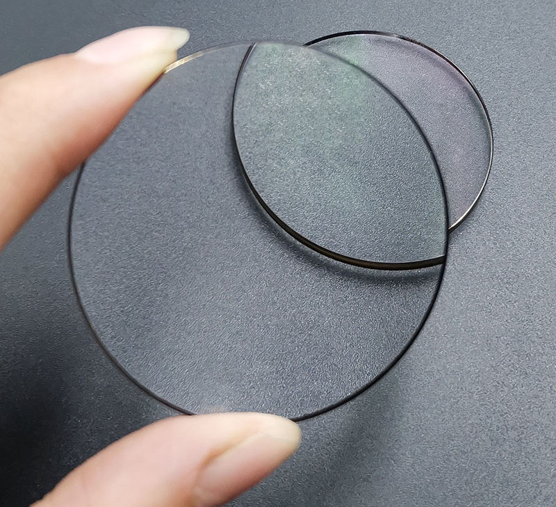 2PC Optics Glass Double Convex Lens Focal 50/200/300mm Magnifying Glass