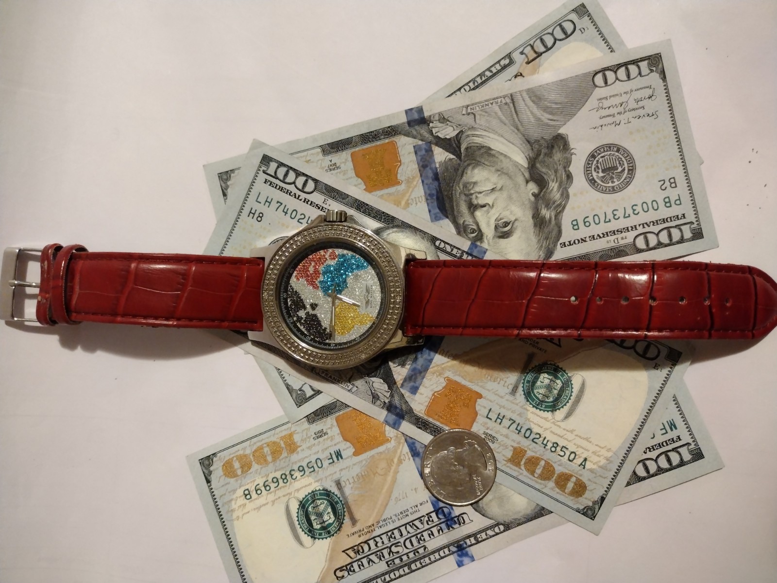 King Master Genuine Diamond 201 LUXURY WATCH