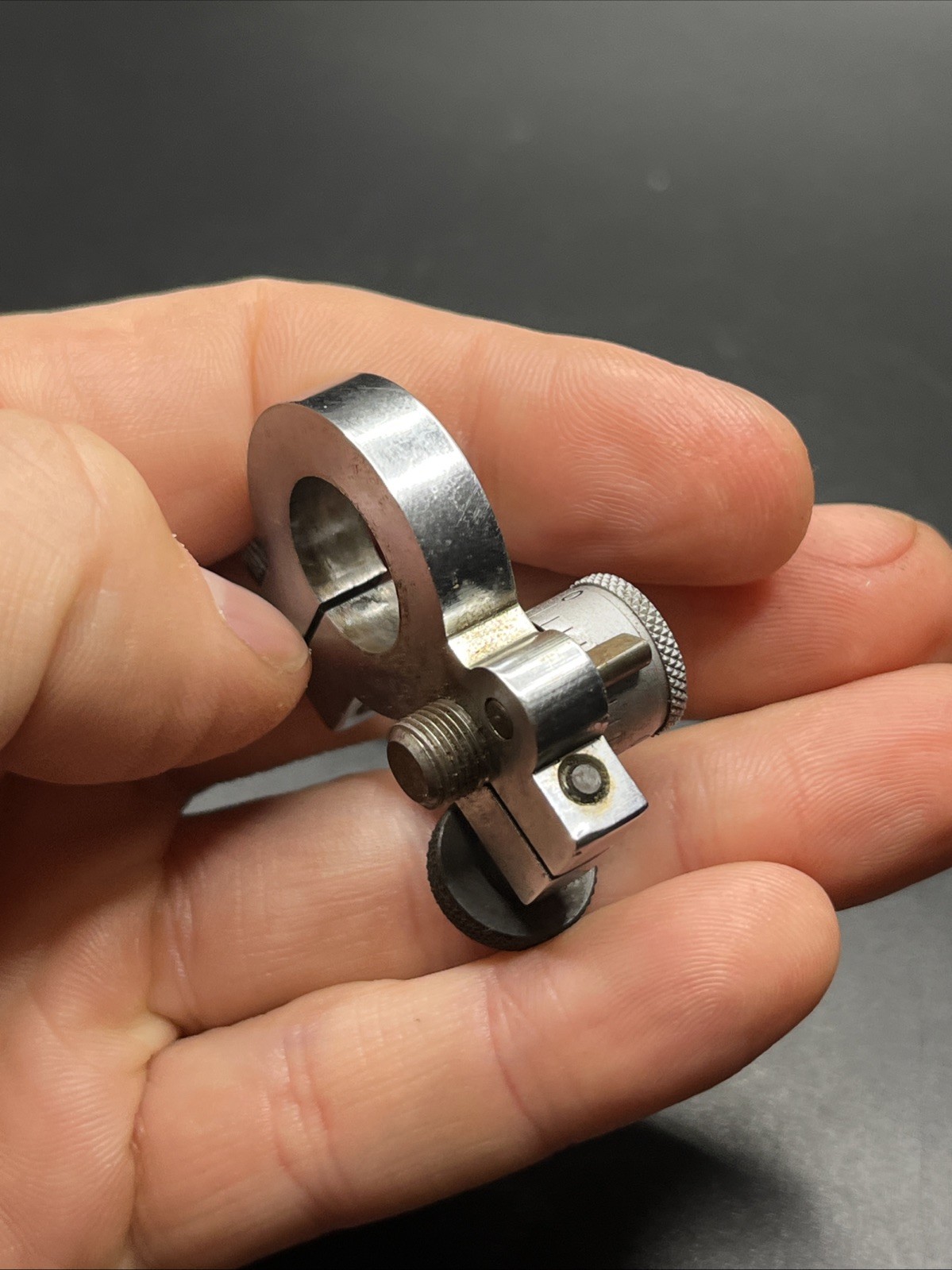 Vintage Levin Lathe Mirco Adjustment Stop (017)