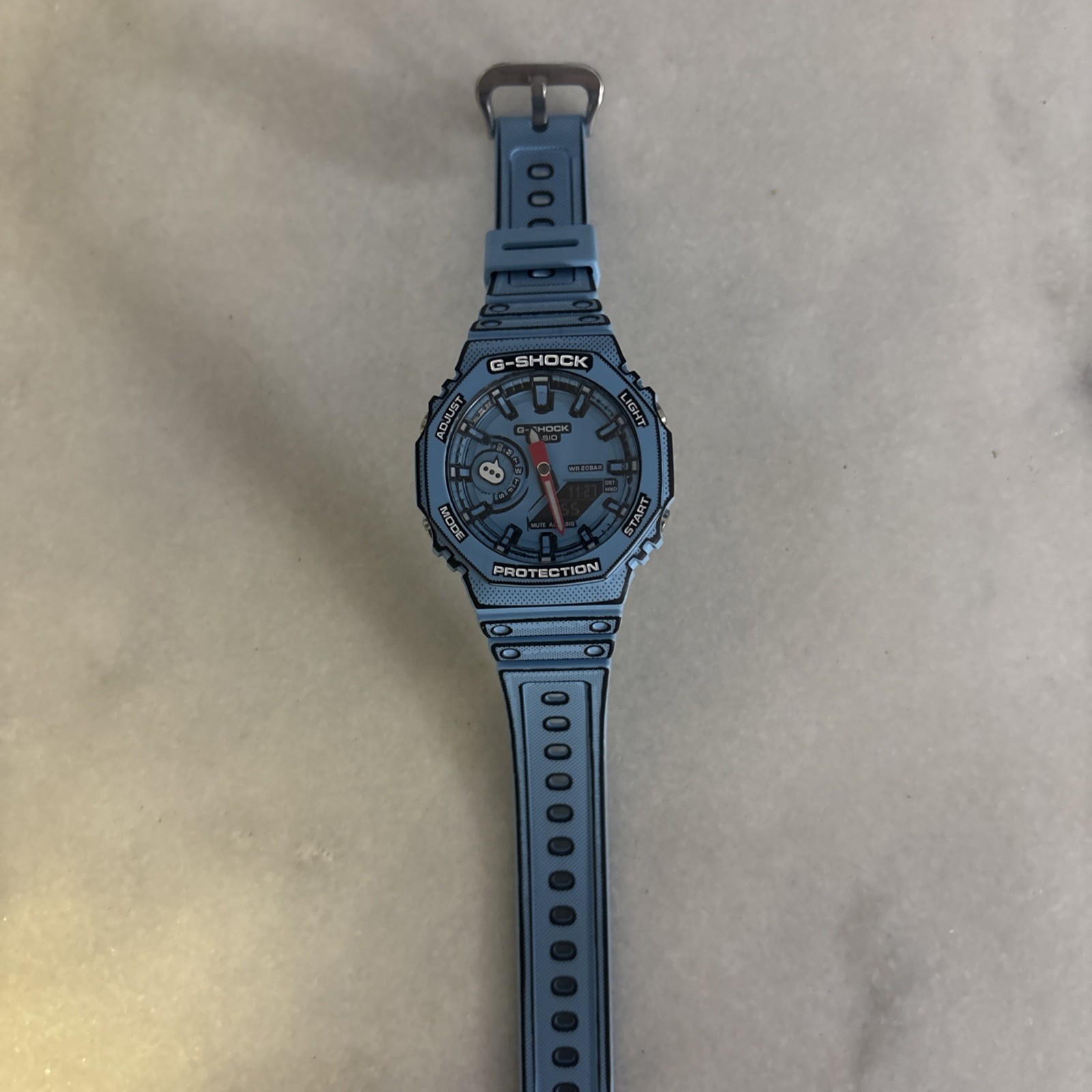 Casio G-SHOCK MANGA THEME GA-2100MNG-2AJR Men’s Watch Octagon Blue NEW from JP